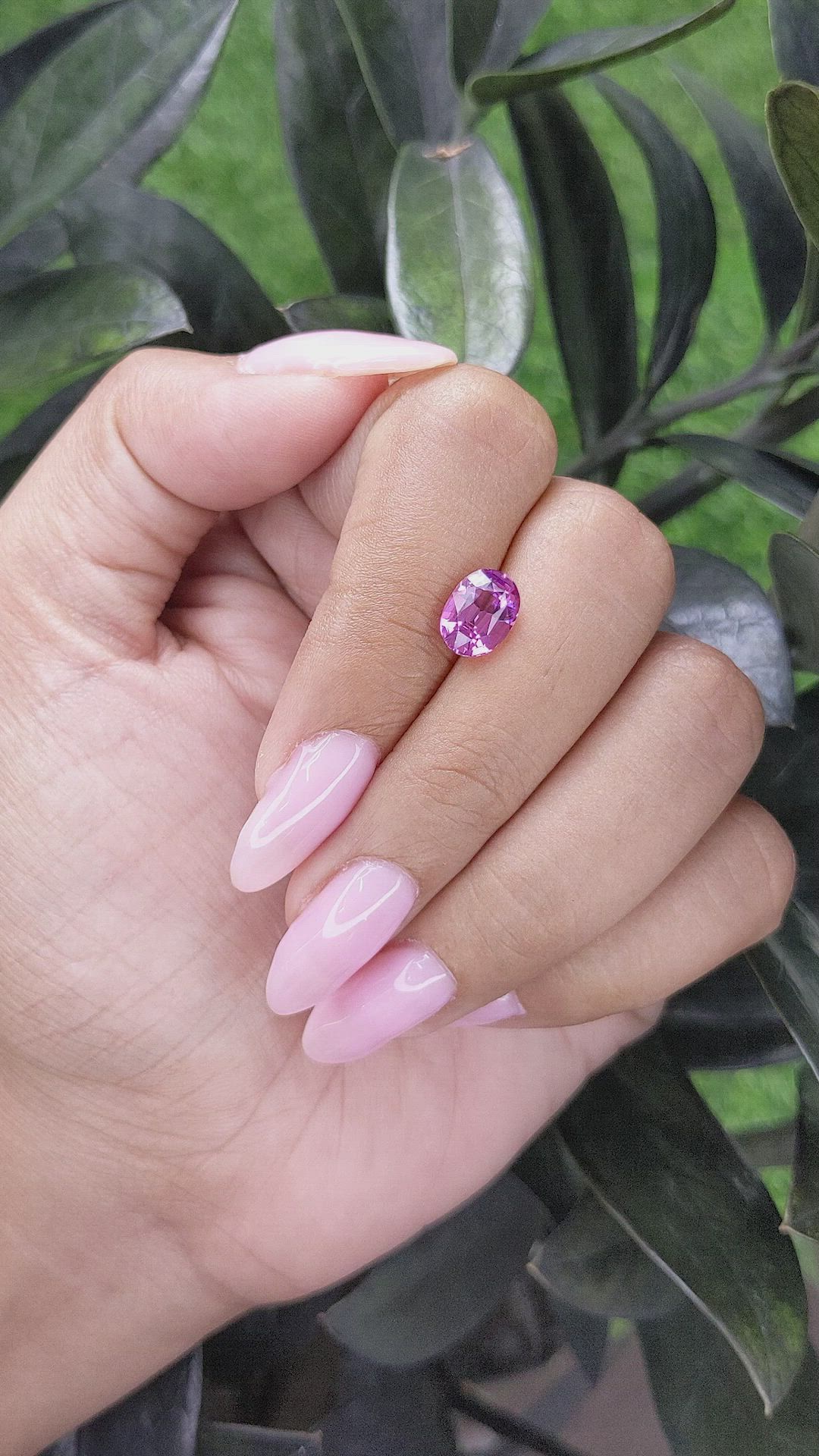 2.07 Ct. Spinel from Tanzania Size Video