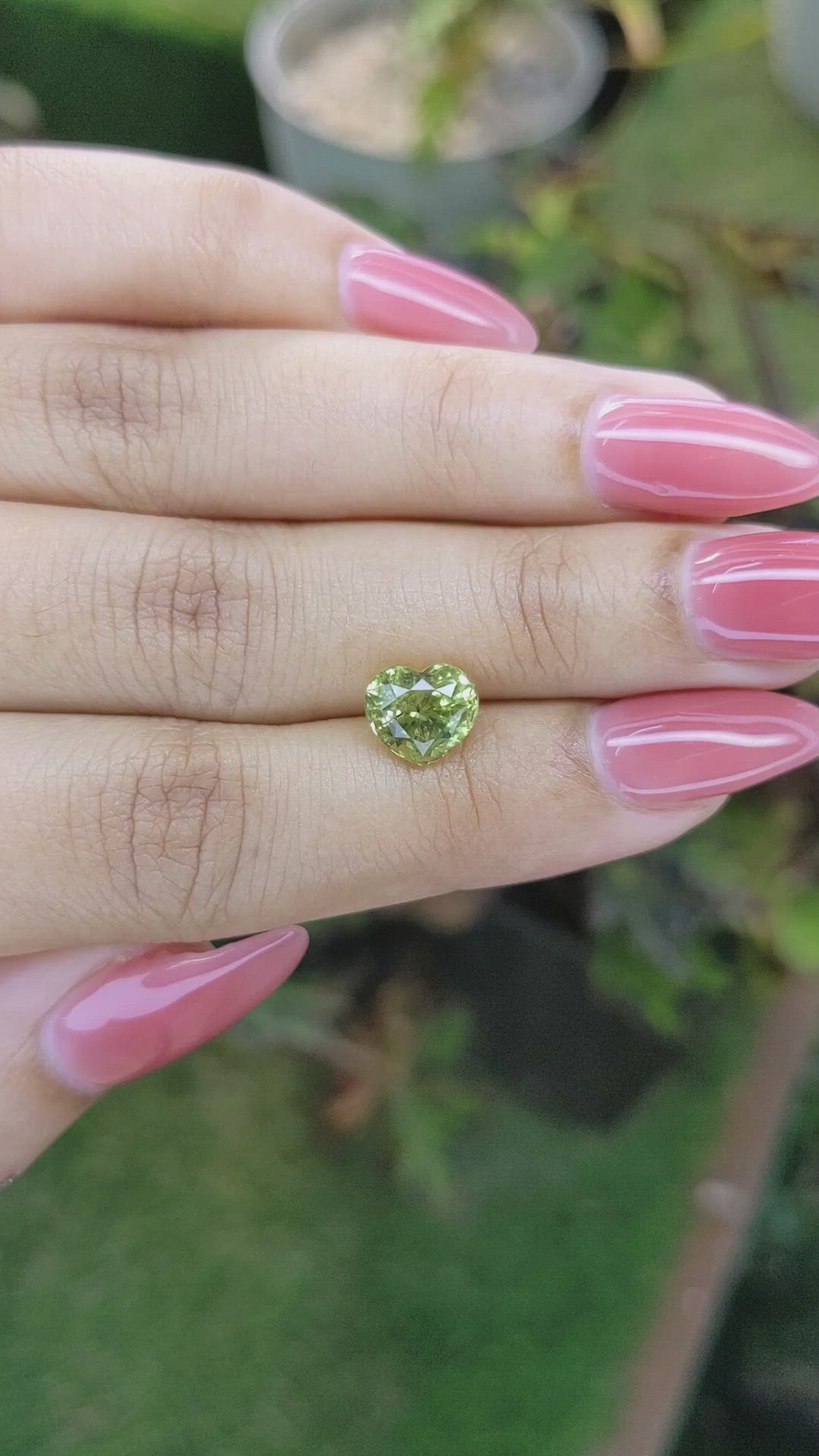 2.53 Ct. Chrysoberyl from Ceylon (Sri Lanka) Size Video