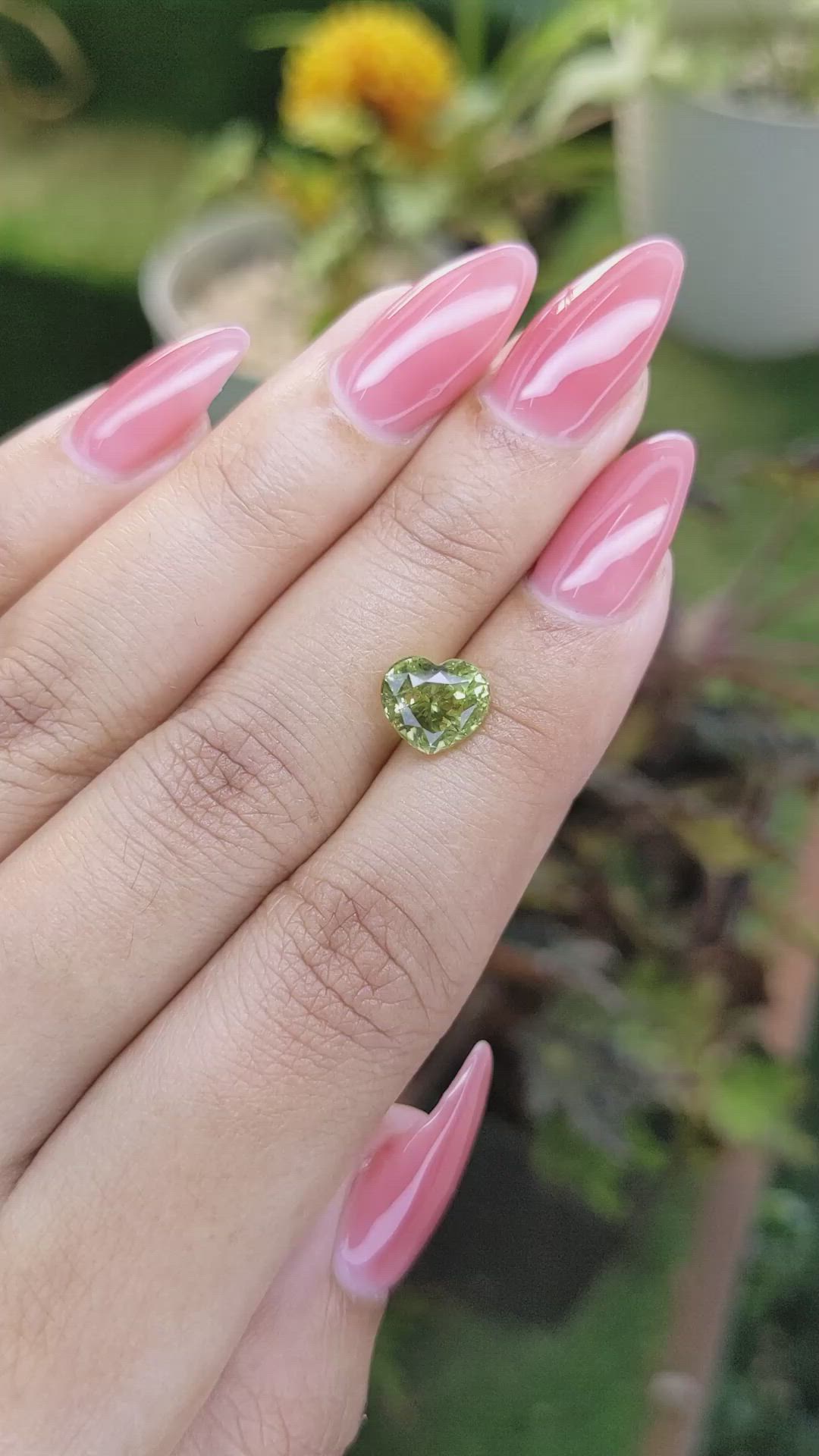 2.53 Ct. Chrysoberyl from Ceylon (Sri Lanka) Size Video