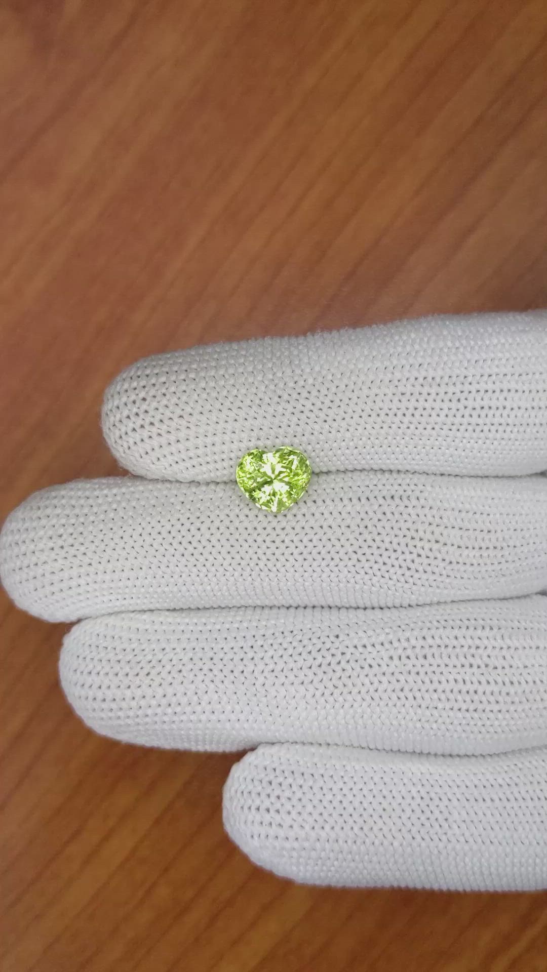 2.53 Ct. Chrysoberyl from Ceylon (Sri Lanka) Size Video