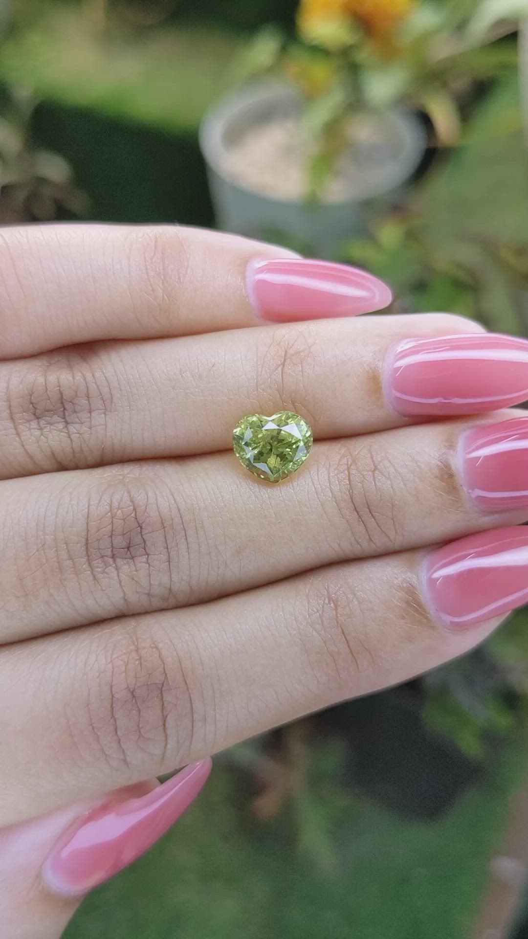 2.53 Ct. Chrysoberyl from Ceylon (Sri Lanka) Size Video