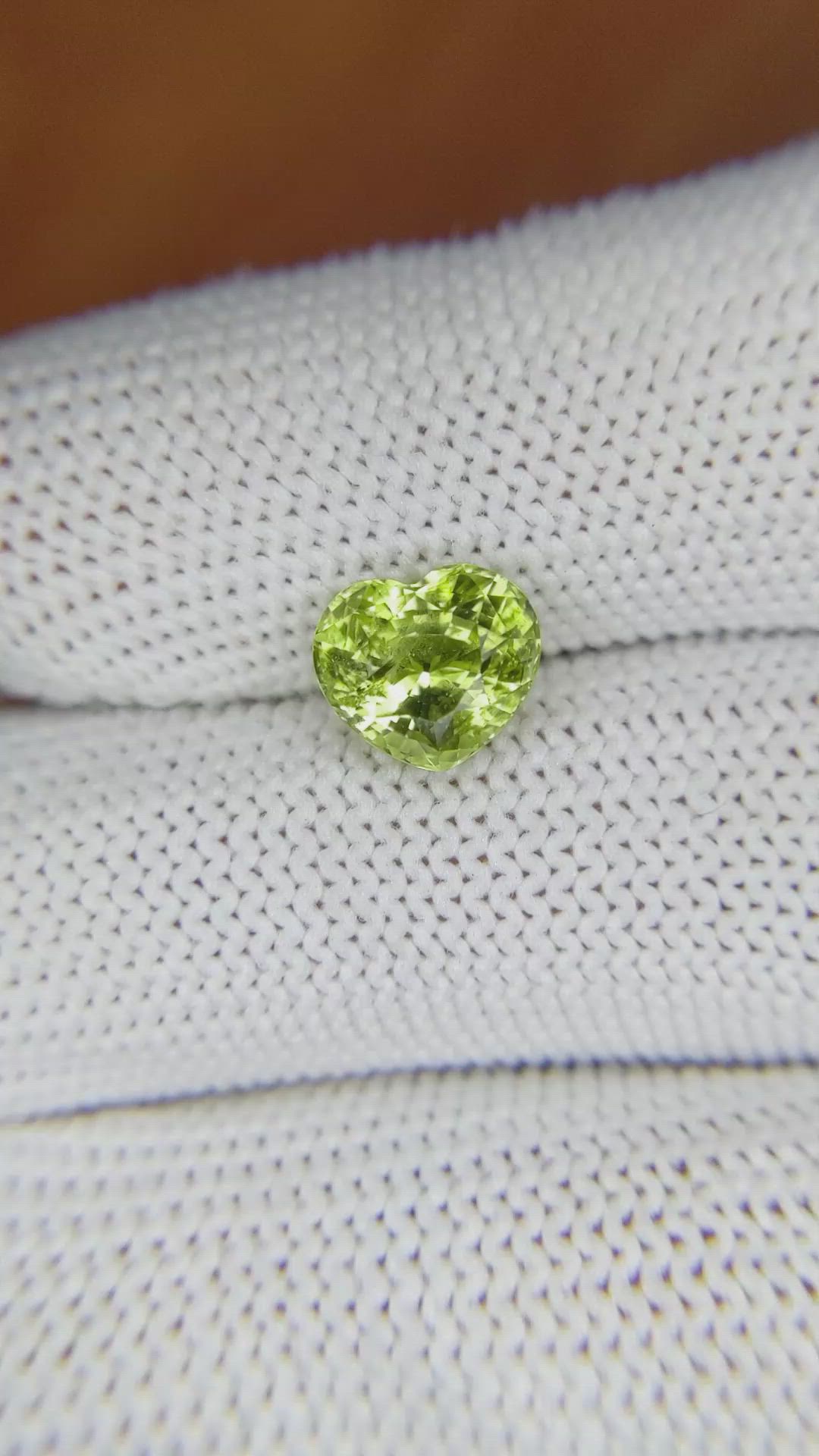 2.53 Ct. Chrysoberyl from Ceylon (Sri Lanka) Size Video