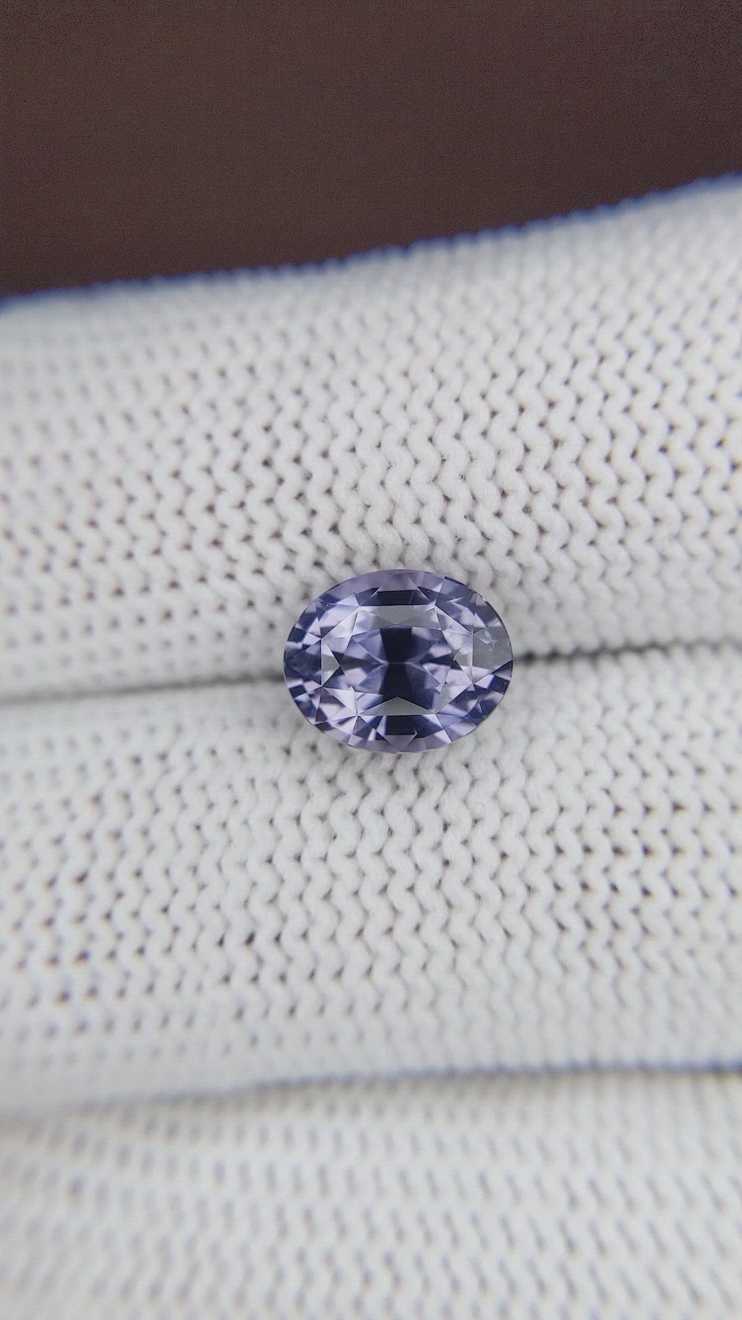 3.06 Ct. Greyish Blue Spinel from Tanzania Size Video