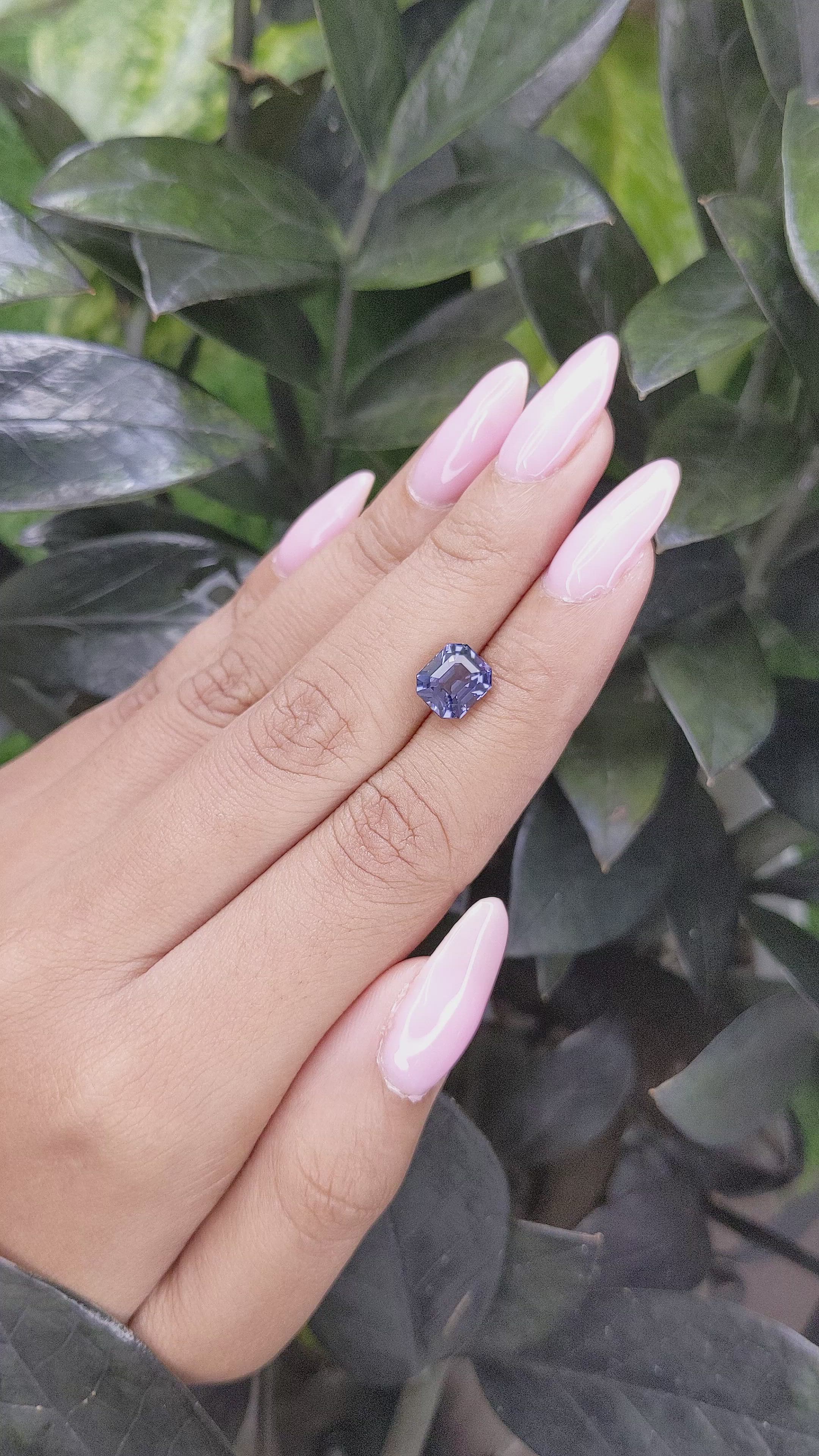 2.57 Ct. Spinel from Tanzania Size Video