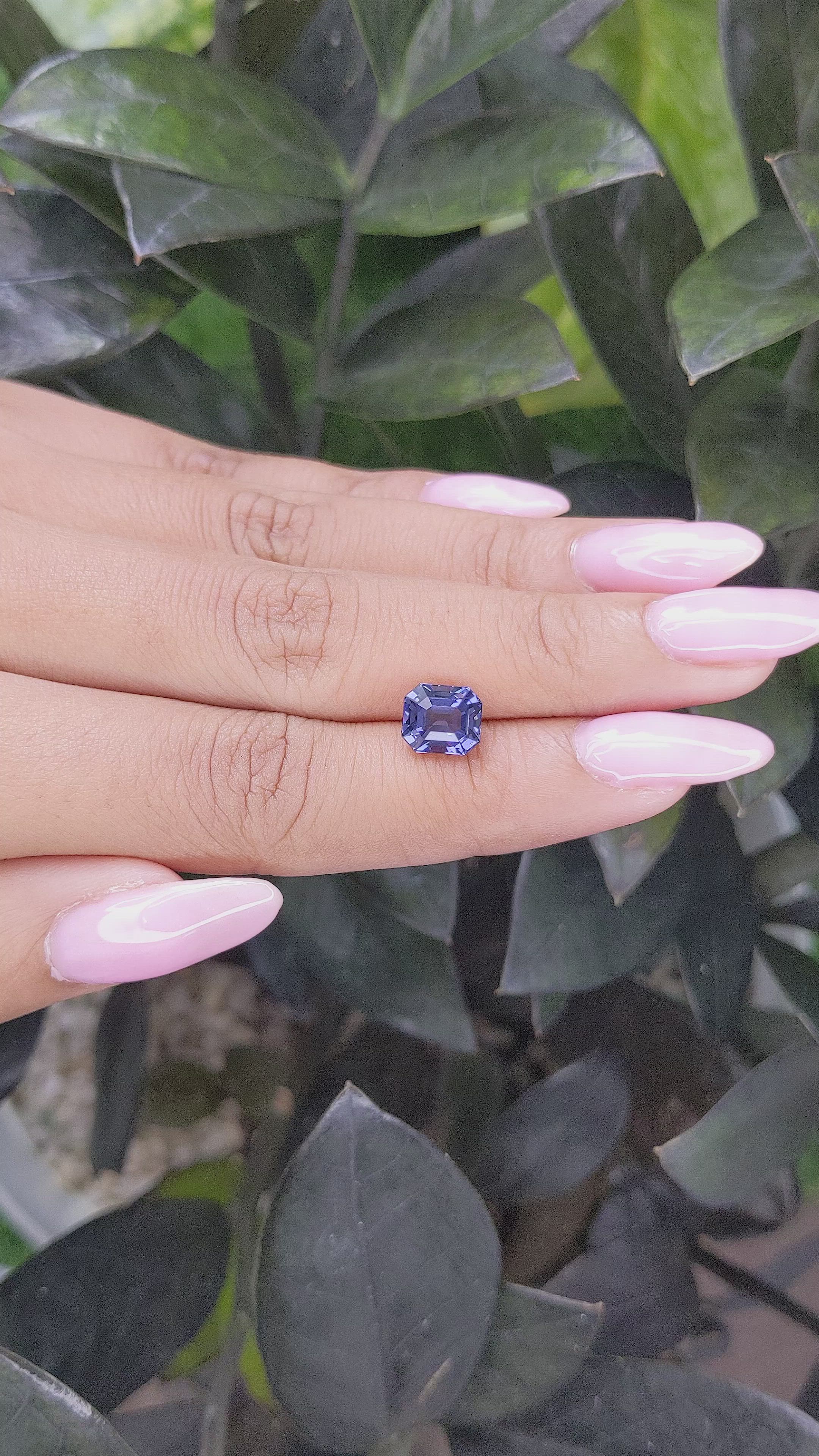 2.57 Ct. Spinel from Tanzania Size Video