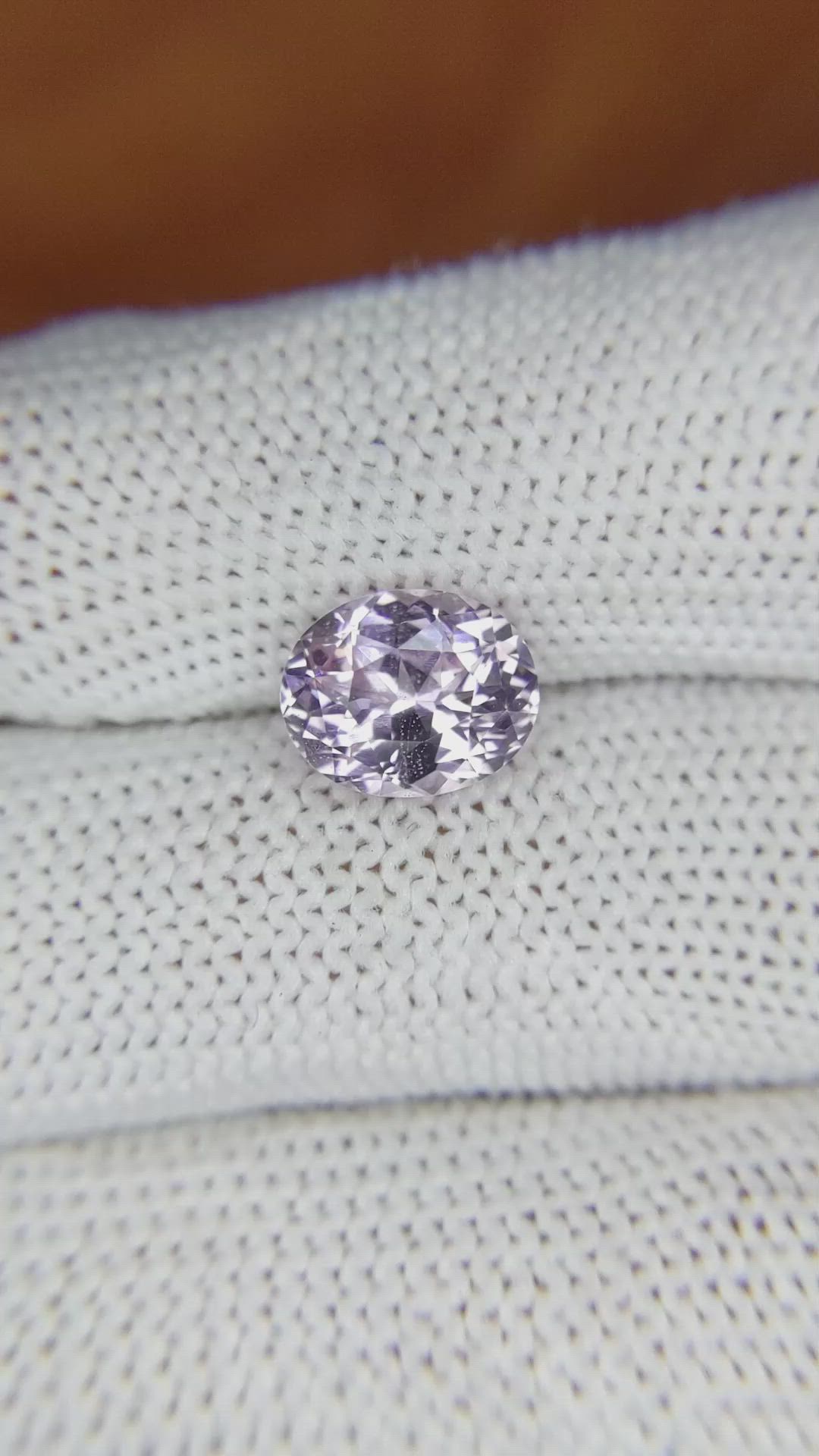 3.08 Ct. Spinel from Ceylon (Sri Lanka) Size Video