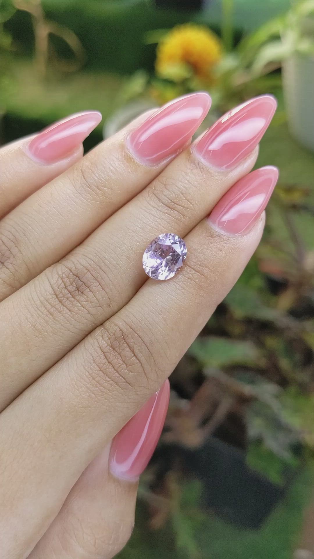 3.08 Ct. Spinel from Ceylon (Sri Lanka) Size Video