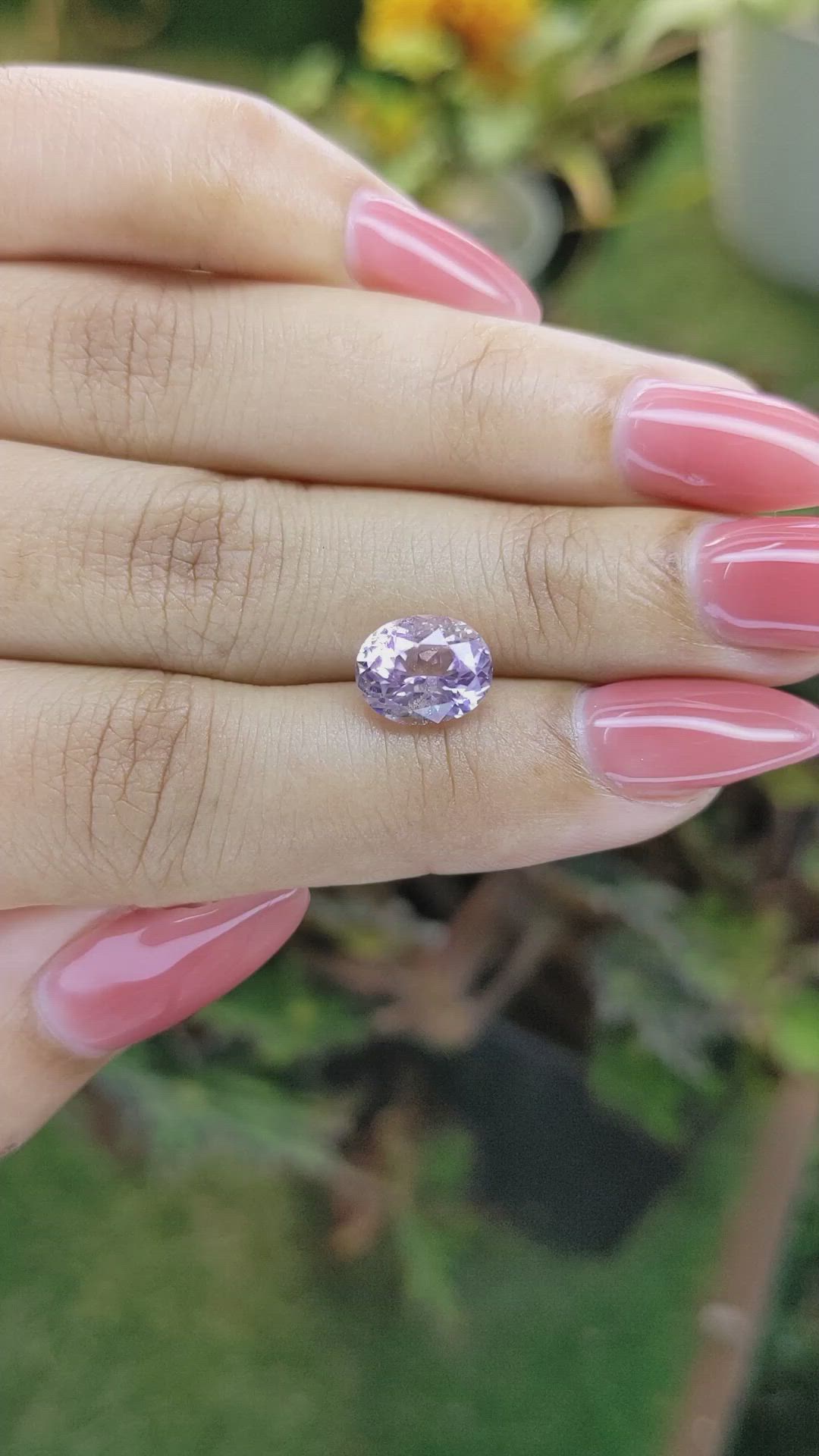 3.08 Ct. Spinel from Ceylon (Sri Lanka) Size Video