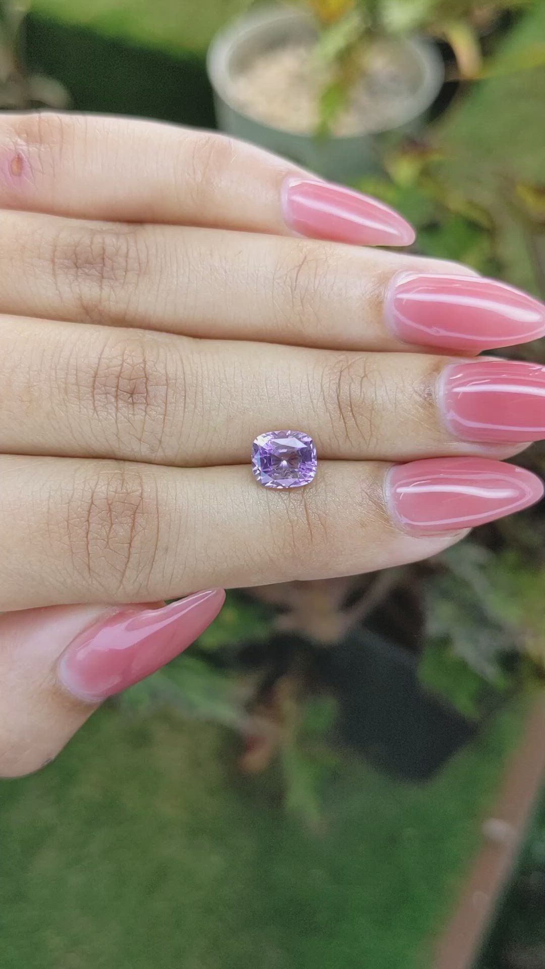 1.80 Ct. Spinel from Ceylon (Sri Lanka) Size Video