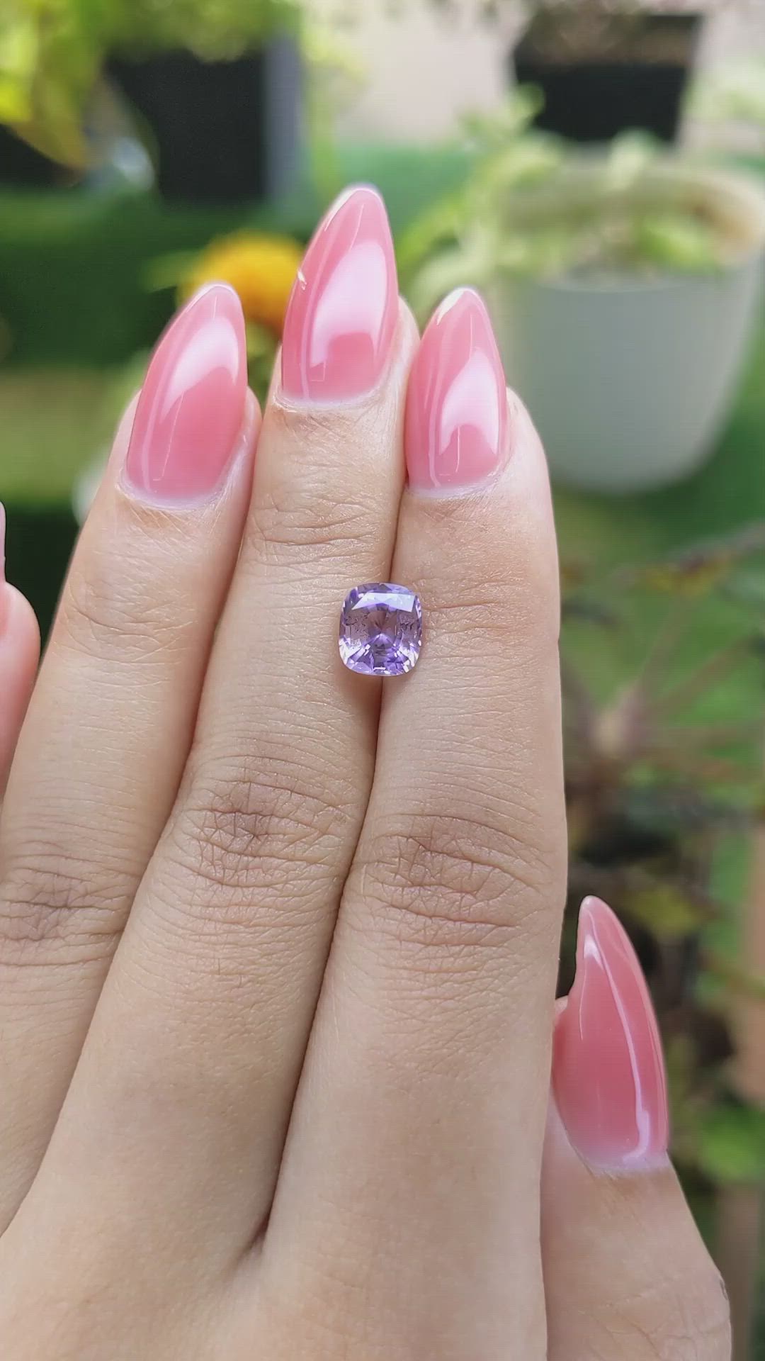 1.80 Ct. Spinel from Ceylon (Sri Lanka) Size Video