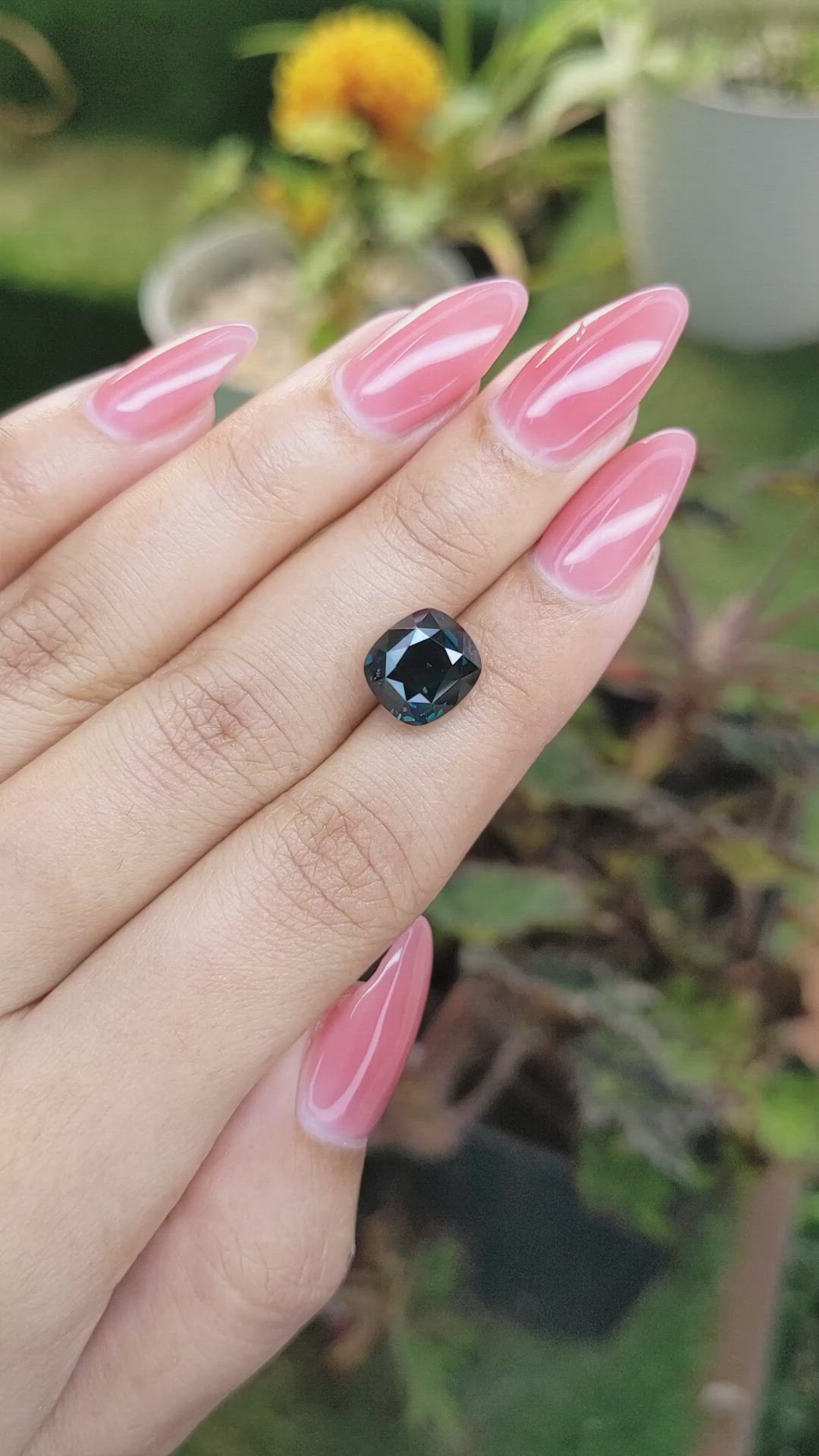 5.38 Ct. Spinel from Ceylon (Sri Lanka) Size Video