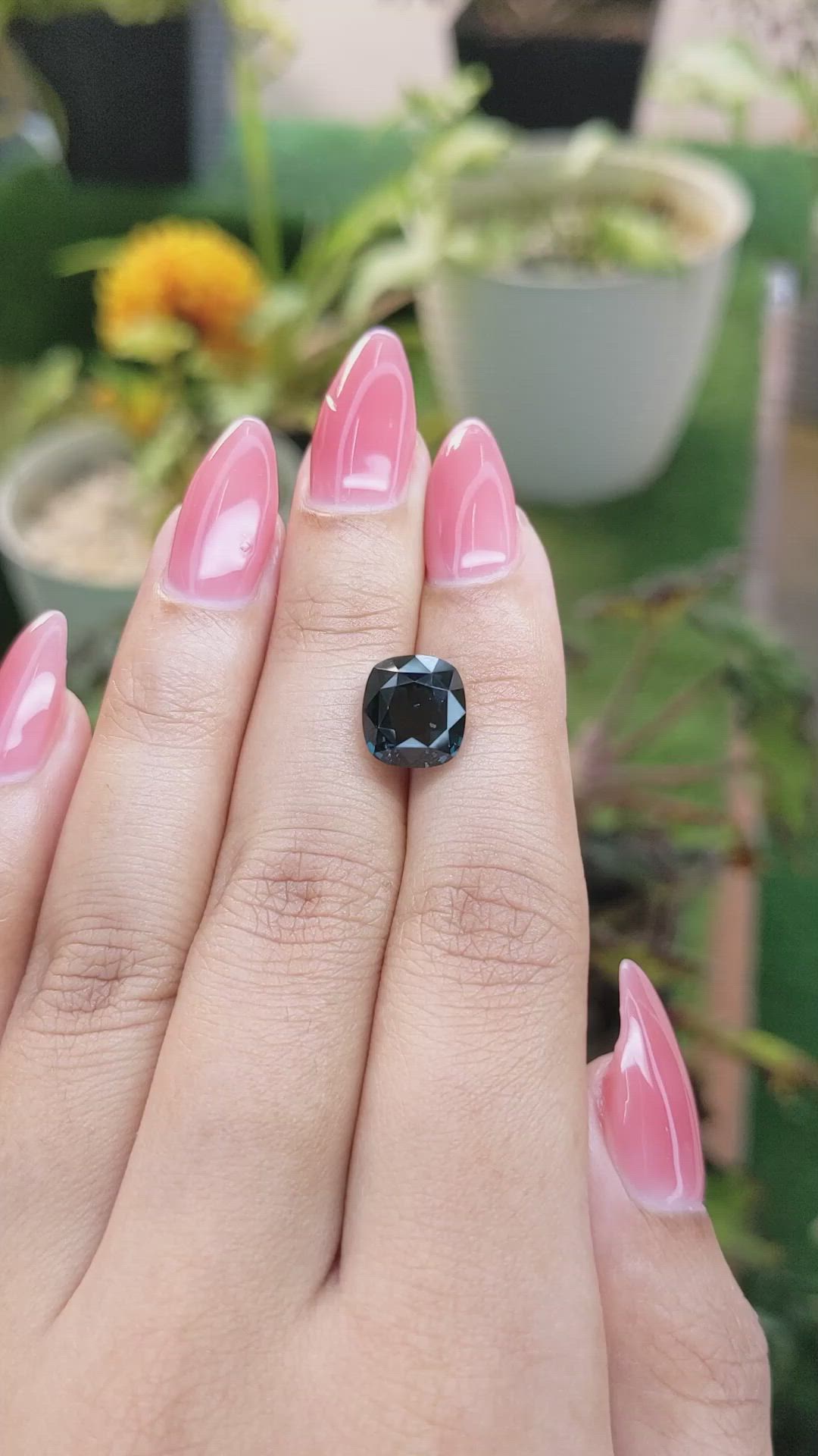 5.38 Ct. Spinel from Ceylon (Sri Lanka) Size Video