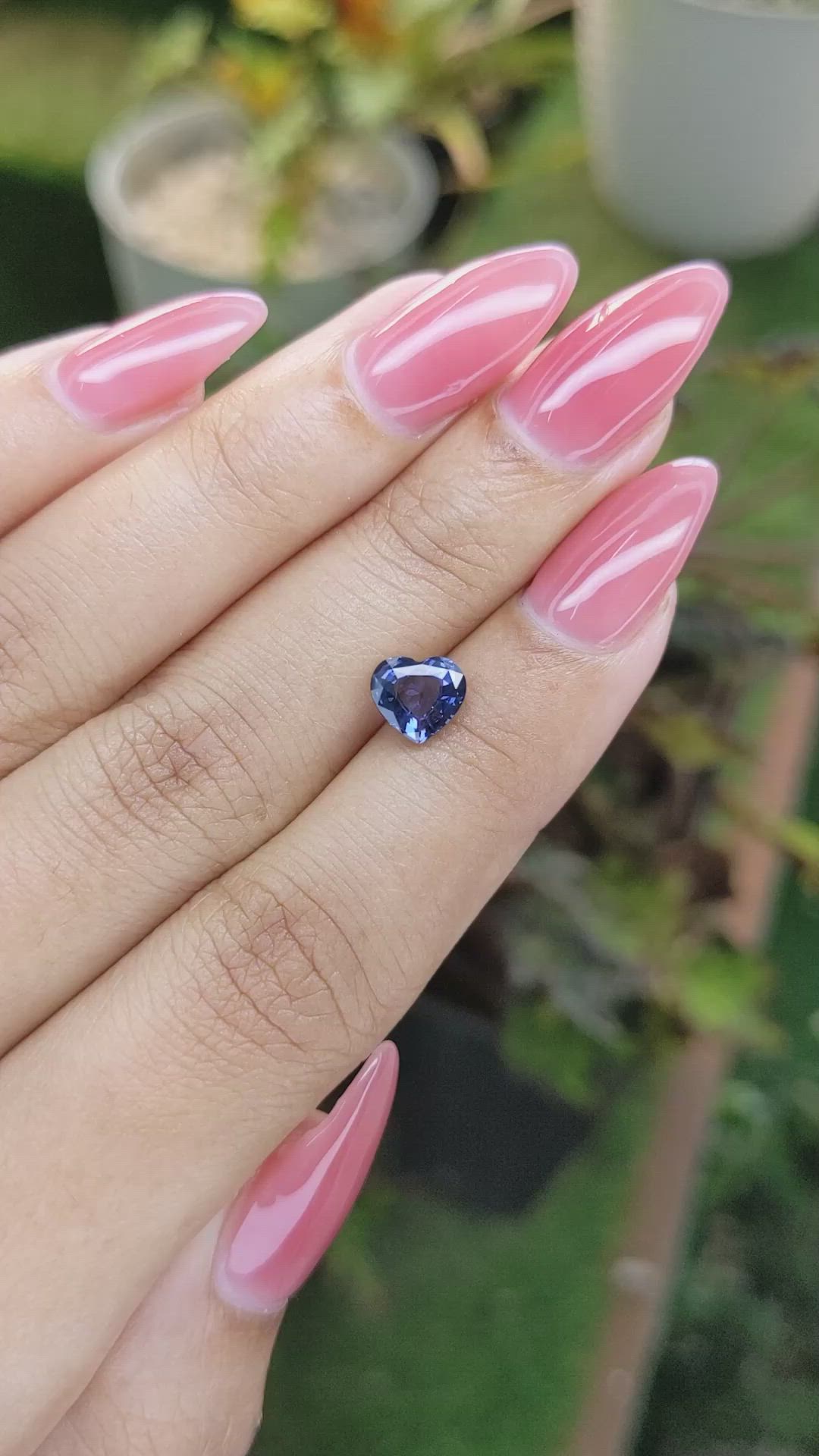 1.20 Ct. Spinel from Ceylon (Sri Lanka) Size Video