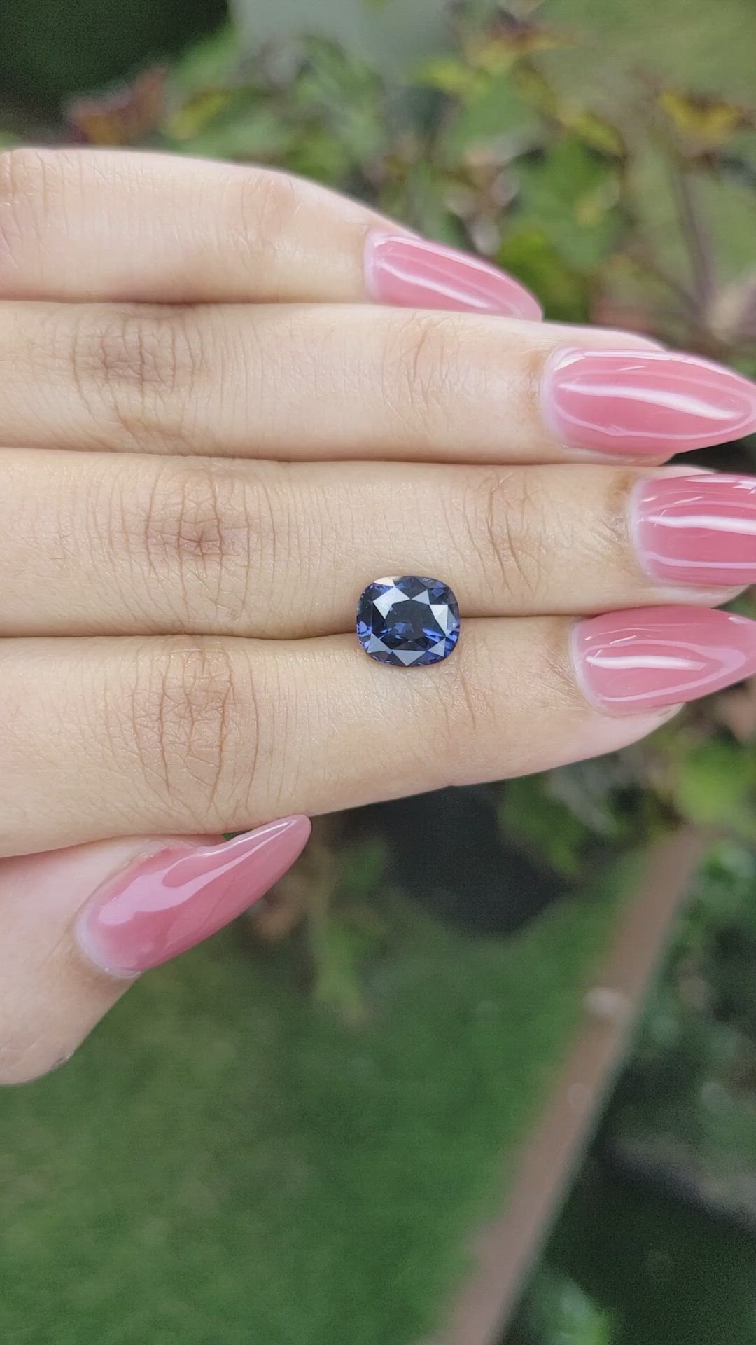 2.70 Ct. Cobalt Spinel from Ceylon (Sri Lanka) Size Video