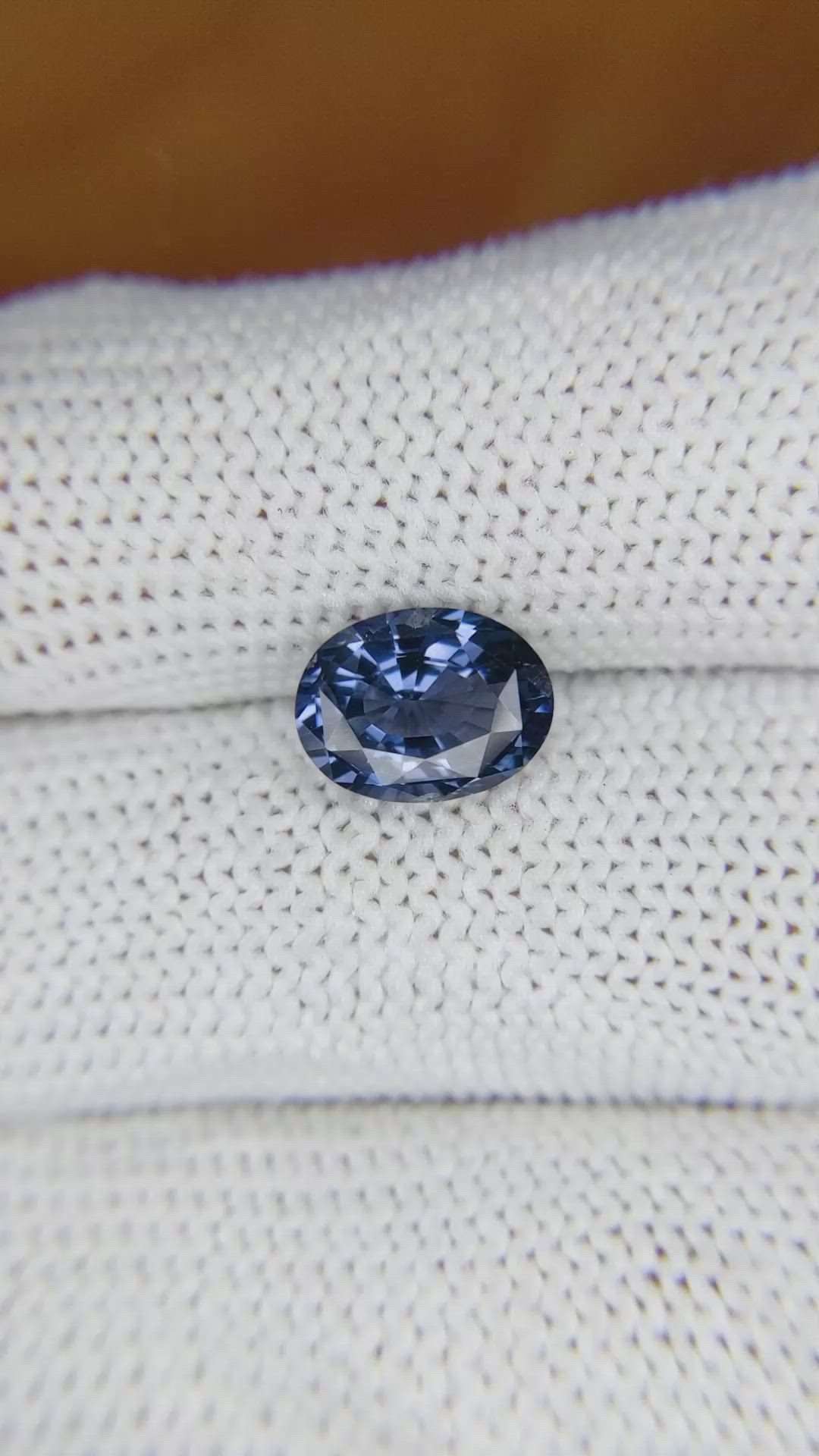 2.15 Ct. Cobalt Spinel from Ceylon (Sri Lanka) Size Video