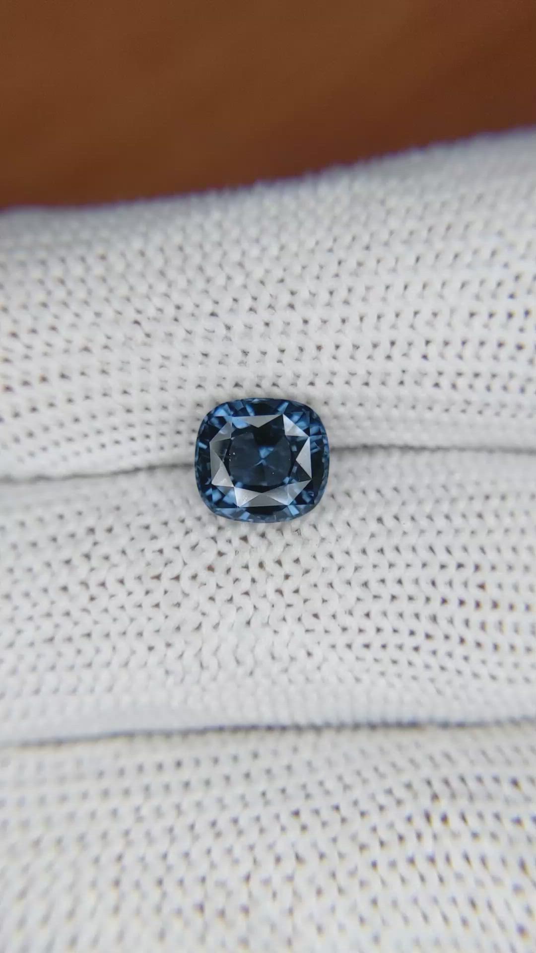 2.27 Ct. Cobalt Spinel from Ceylon (Sri Lanka) Size Video