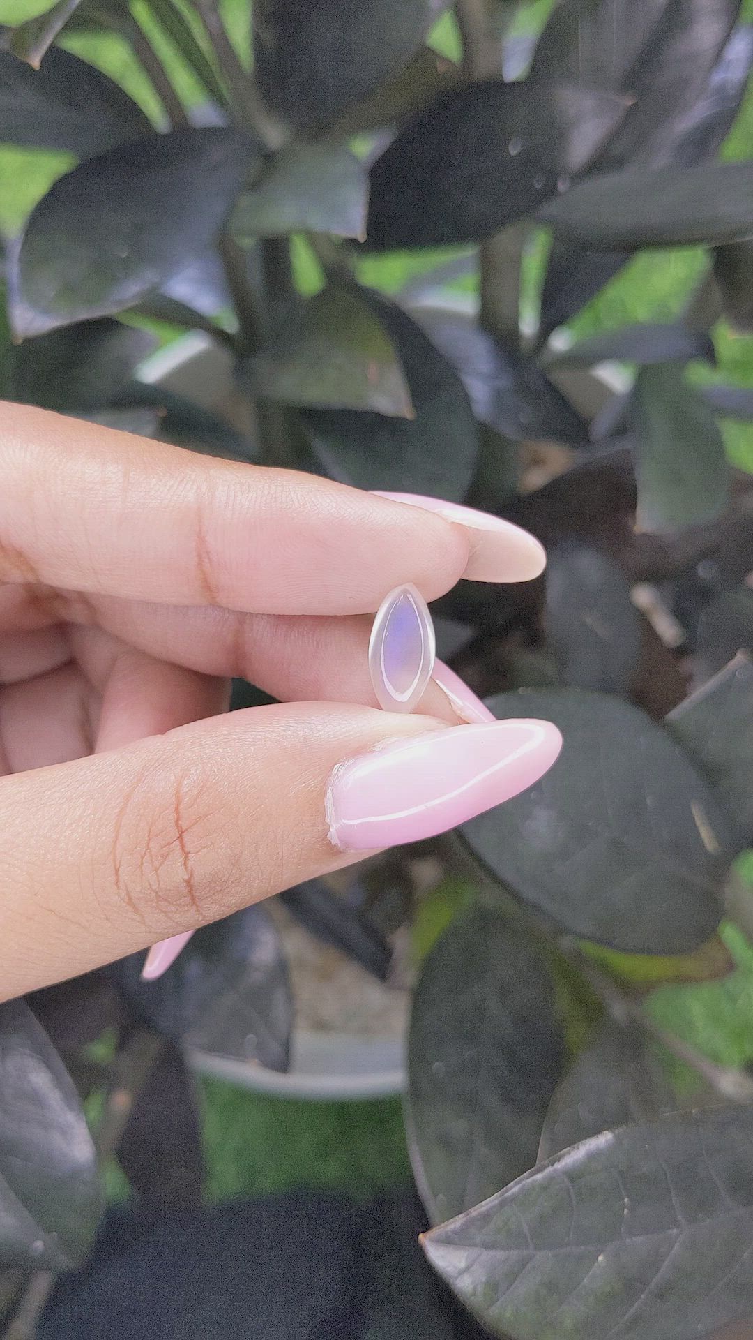 2.62 Ct. Cabochon Moonstone from Ceylon (Sri Lanka) Size Video