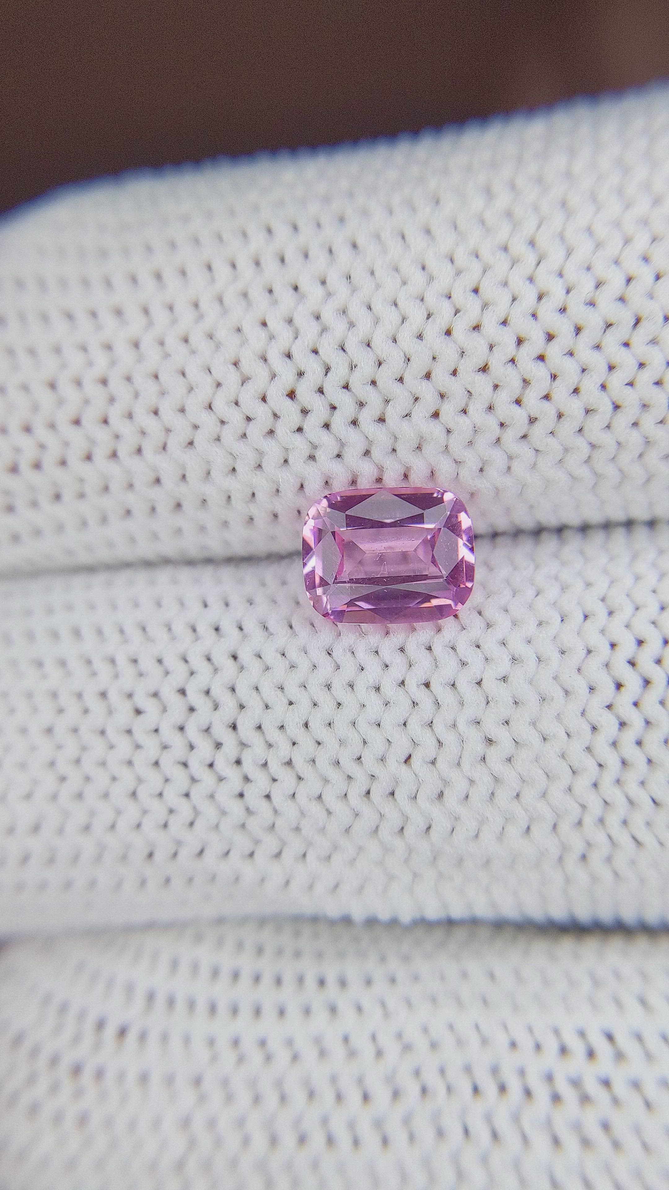 1.27 Ct. Spinel from Tanzania Size Video