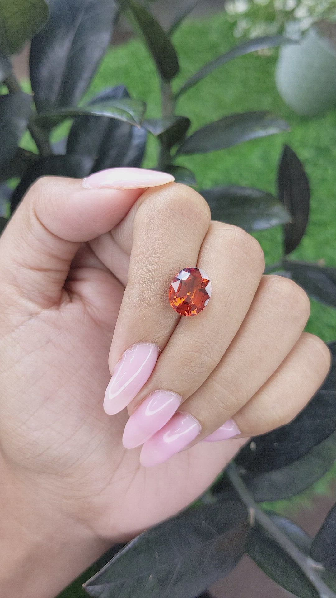 5.03 Ct. Spessartite Garnet from Madagascar Size Video