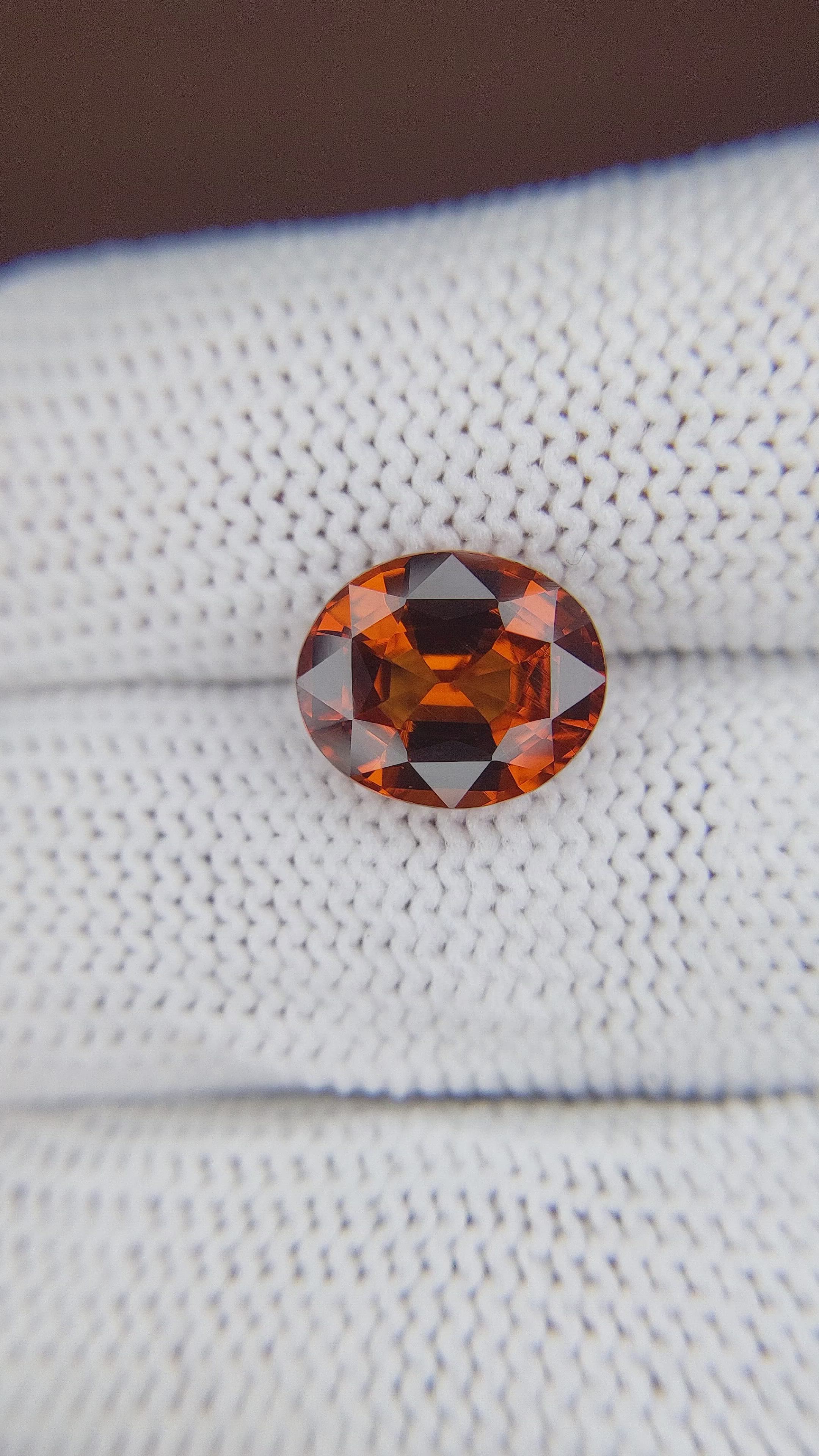 5.03 Ct. Spessartite Garnet from Madagascar Size Video