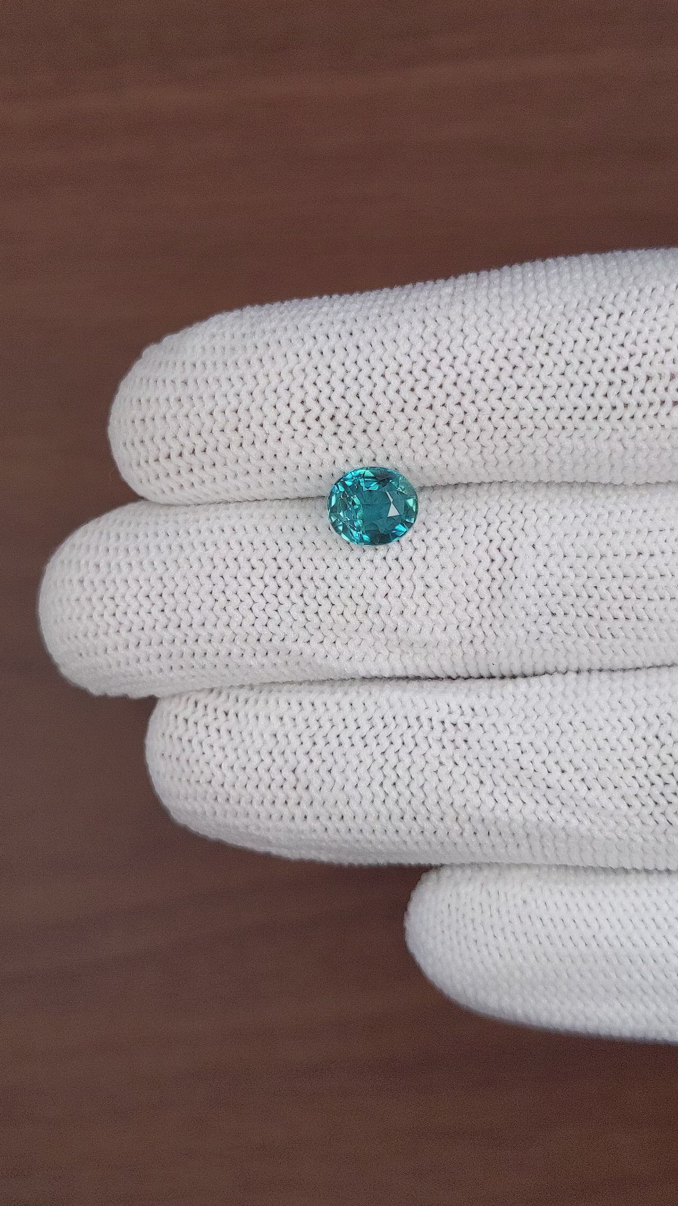 1.63 Ct. Grandidierite from Madagascar Size Video