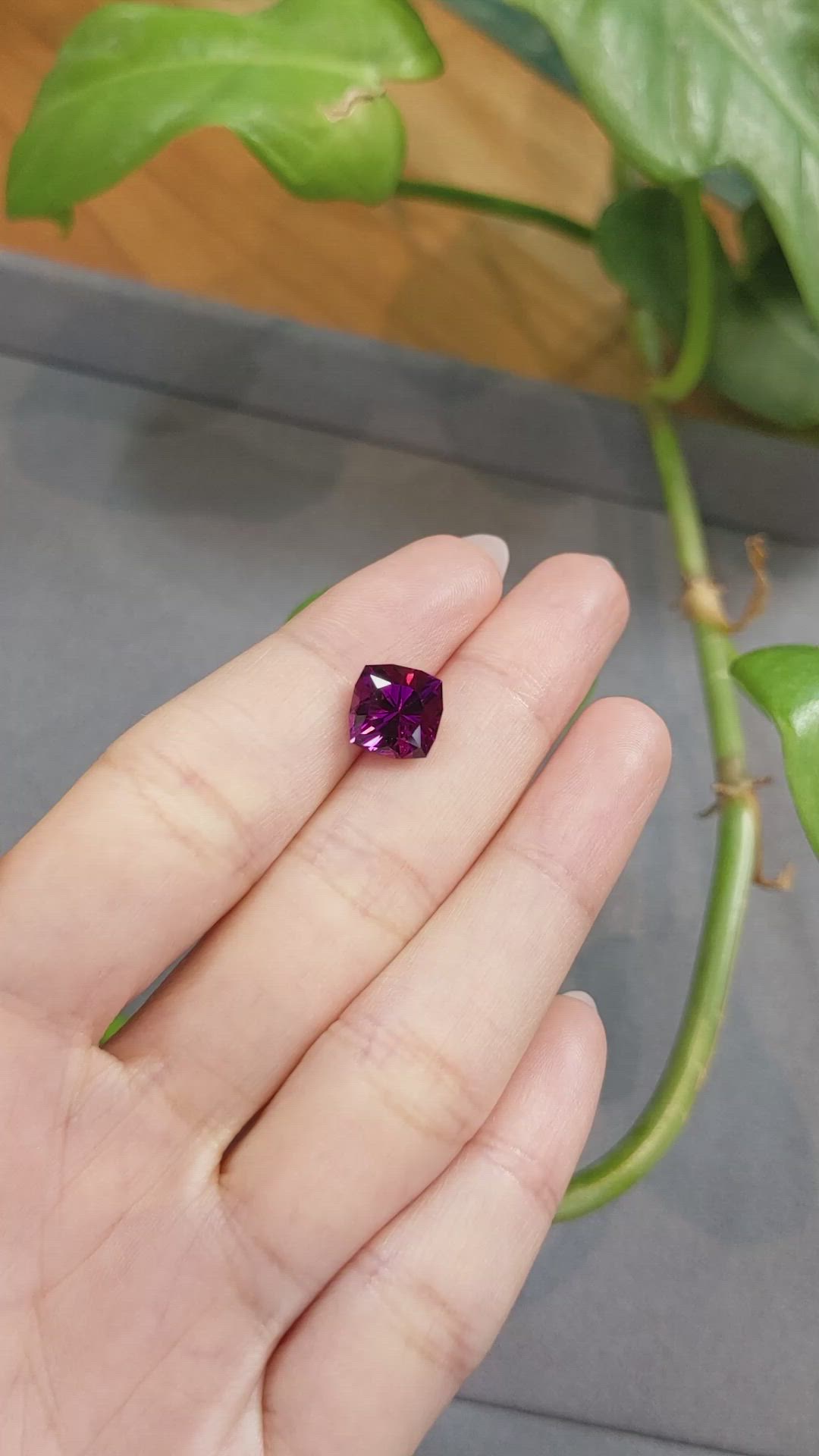 4.77 Ct. Garnet from Tanzania Size Video