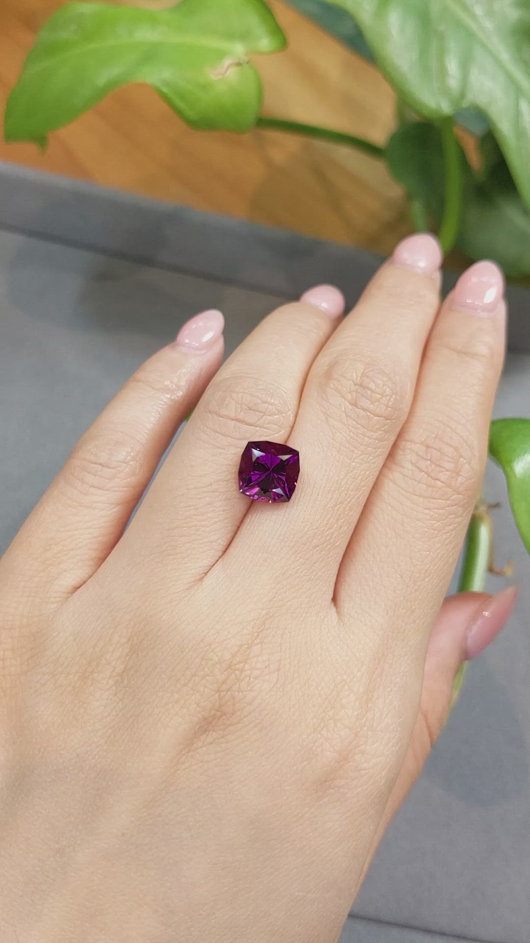 4.77 Ct. Garnet from Tanzania Size Video