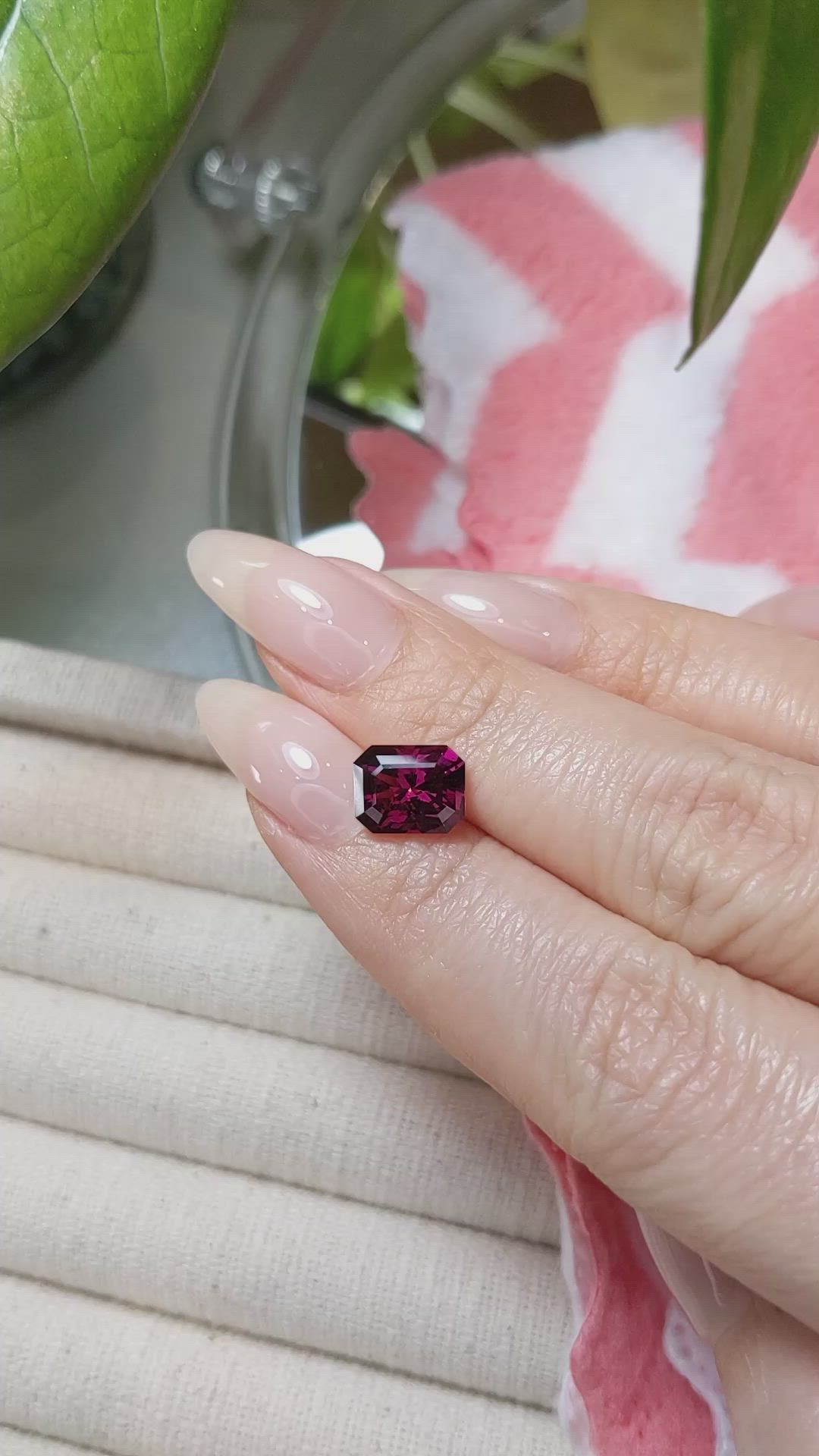 3.25 Ct. Garnet from Tanzania Size Video