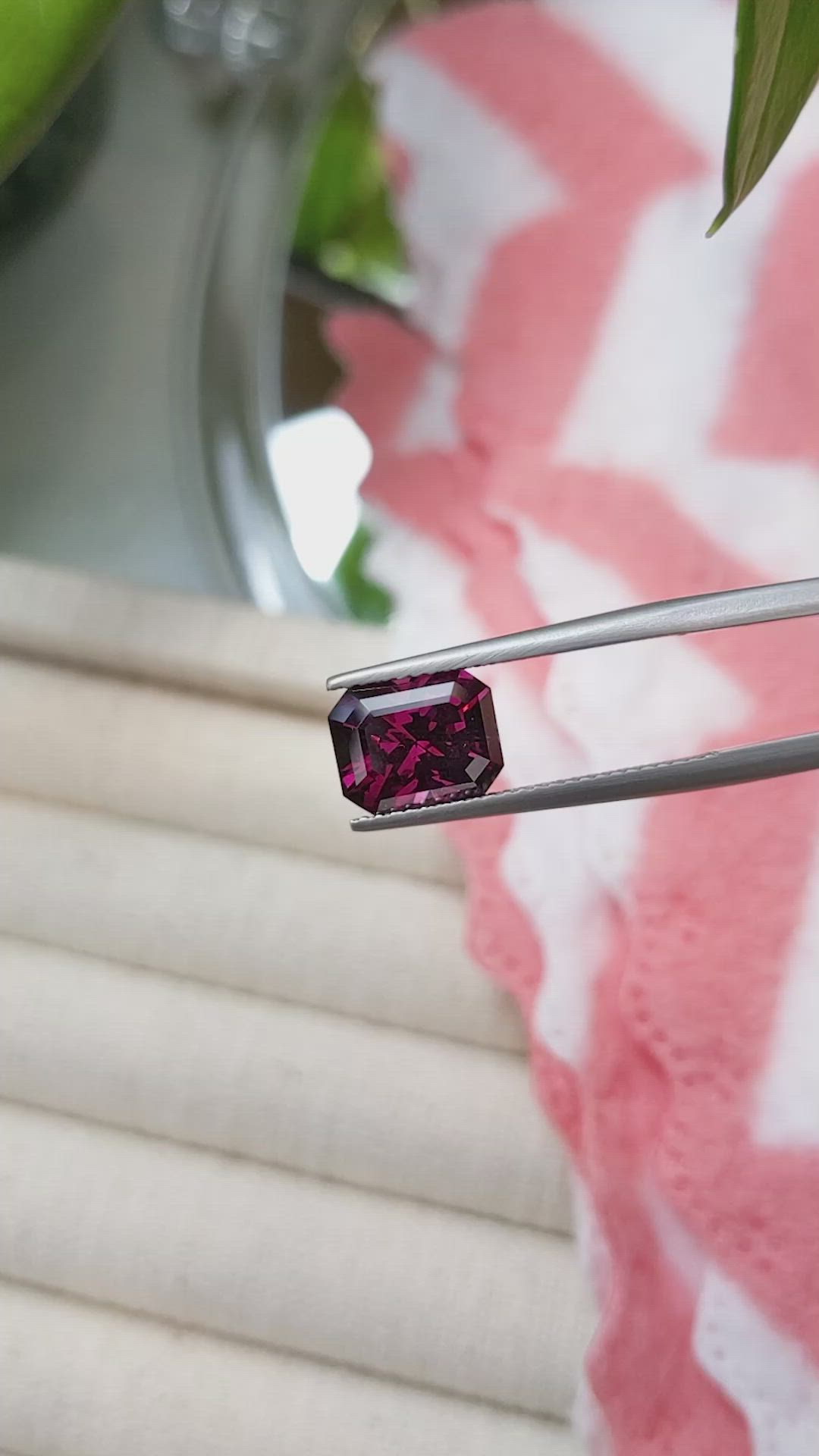 3.25 Ct. Garnet from Tanzania Size Video