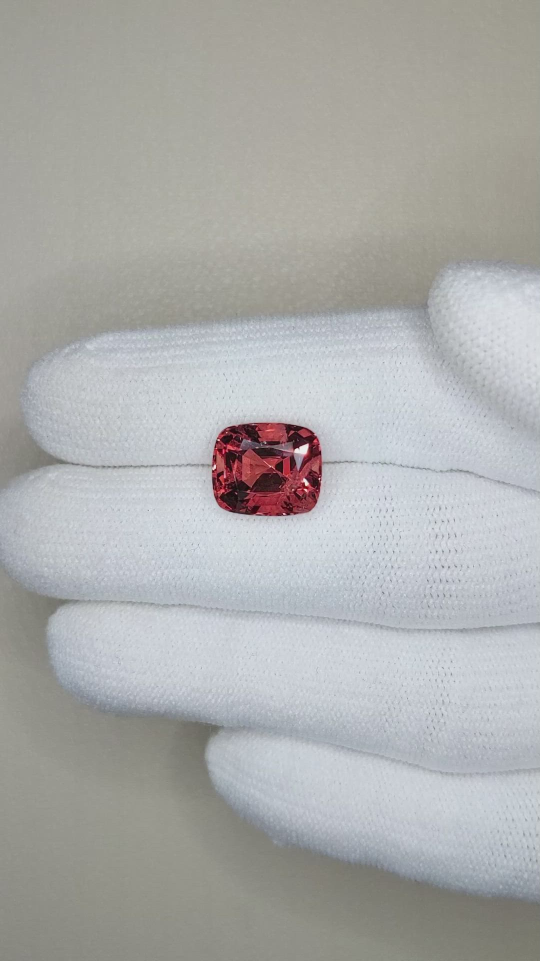 5.42 Ct. Spinel from Burma (Myanmar) Size Video