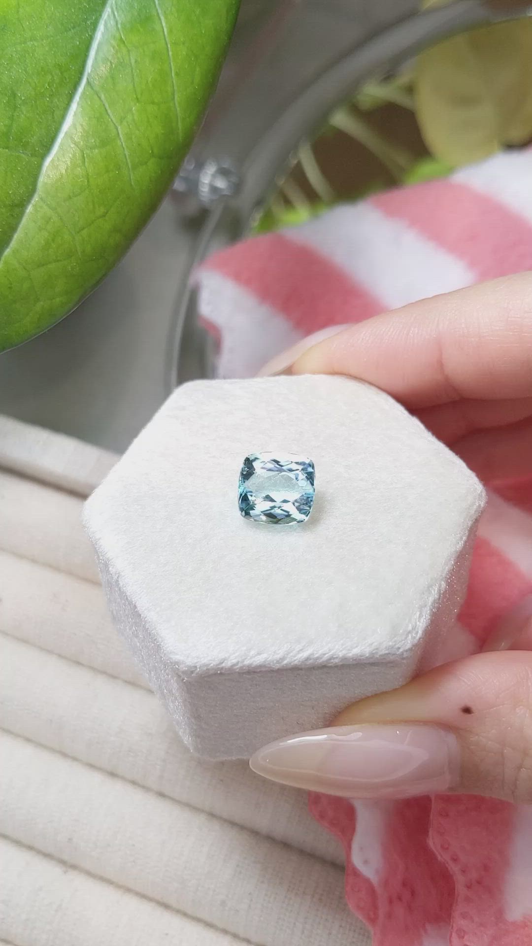 3.73 Ct. Paraiba Tourmaline from Africa Size Video