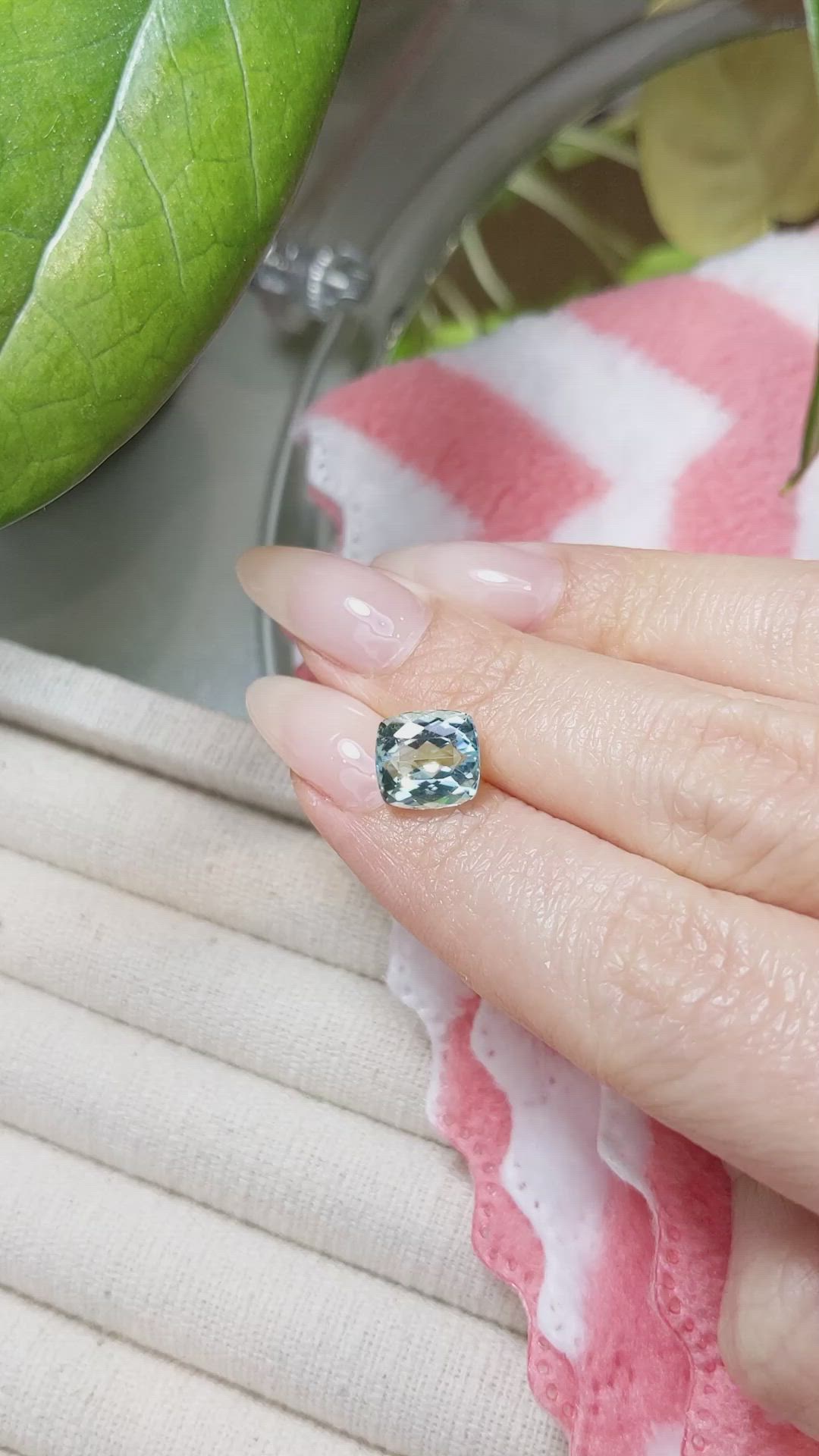 3.73 Ct. Paraiba Tourmaline from Africa Size Video