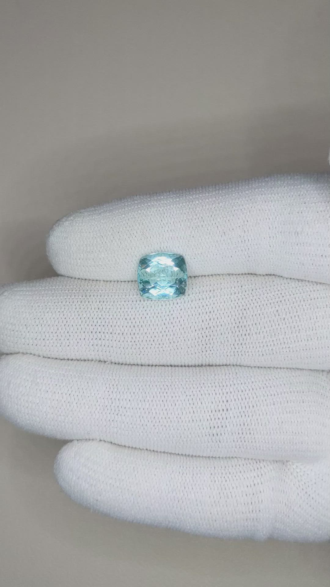 3.73 Ct. Paraiba Tourmaline from Africa Size Video