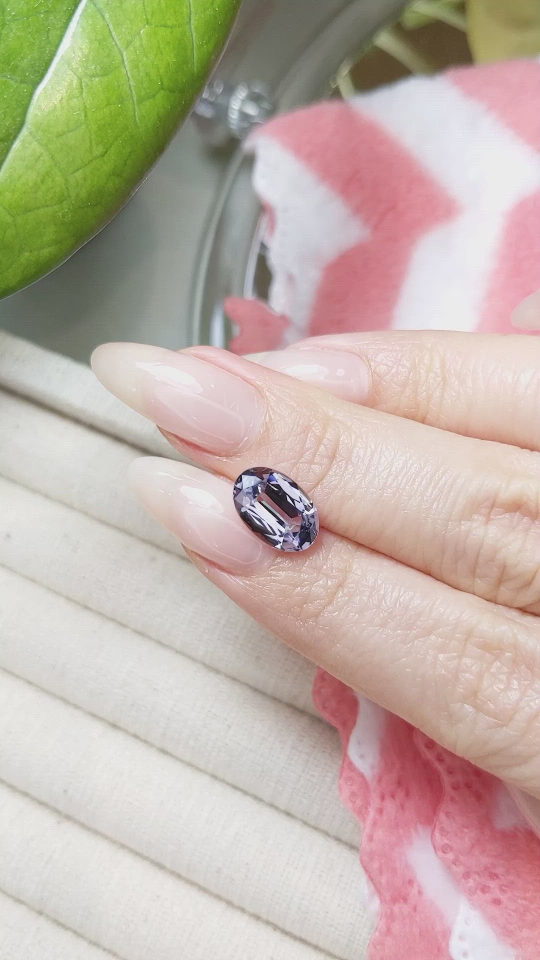 3.23 Ct. Spinel from Burma (Myanmar) Size Video