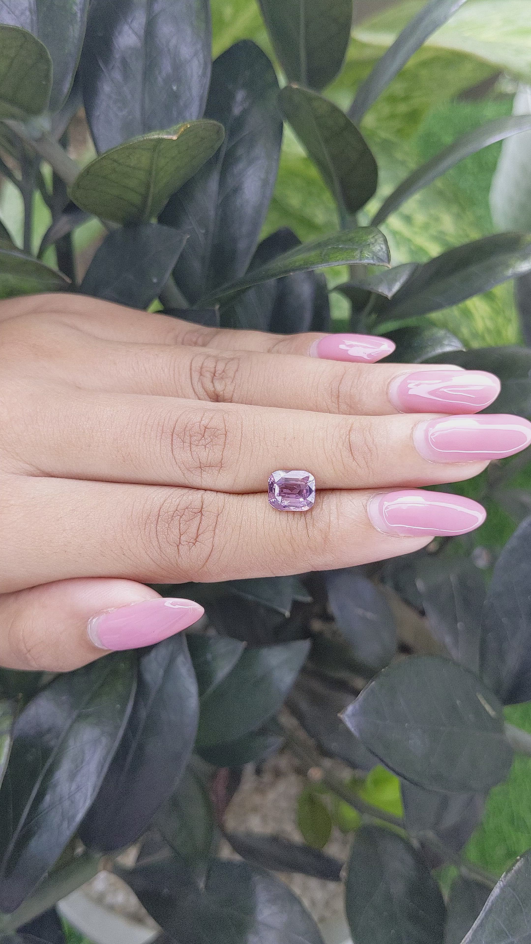 2.01 Ct. Spinel from Burma (Myanmar) Size Video