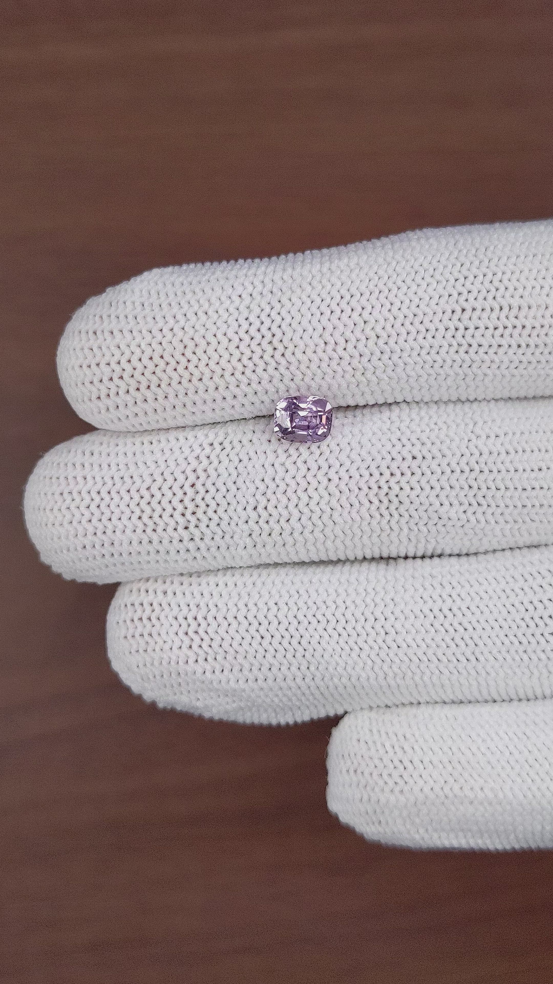 1.00 Ct. Spinel from Burma (Myanmar) Size Video