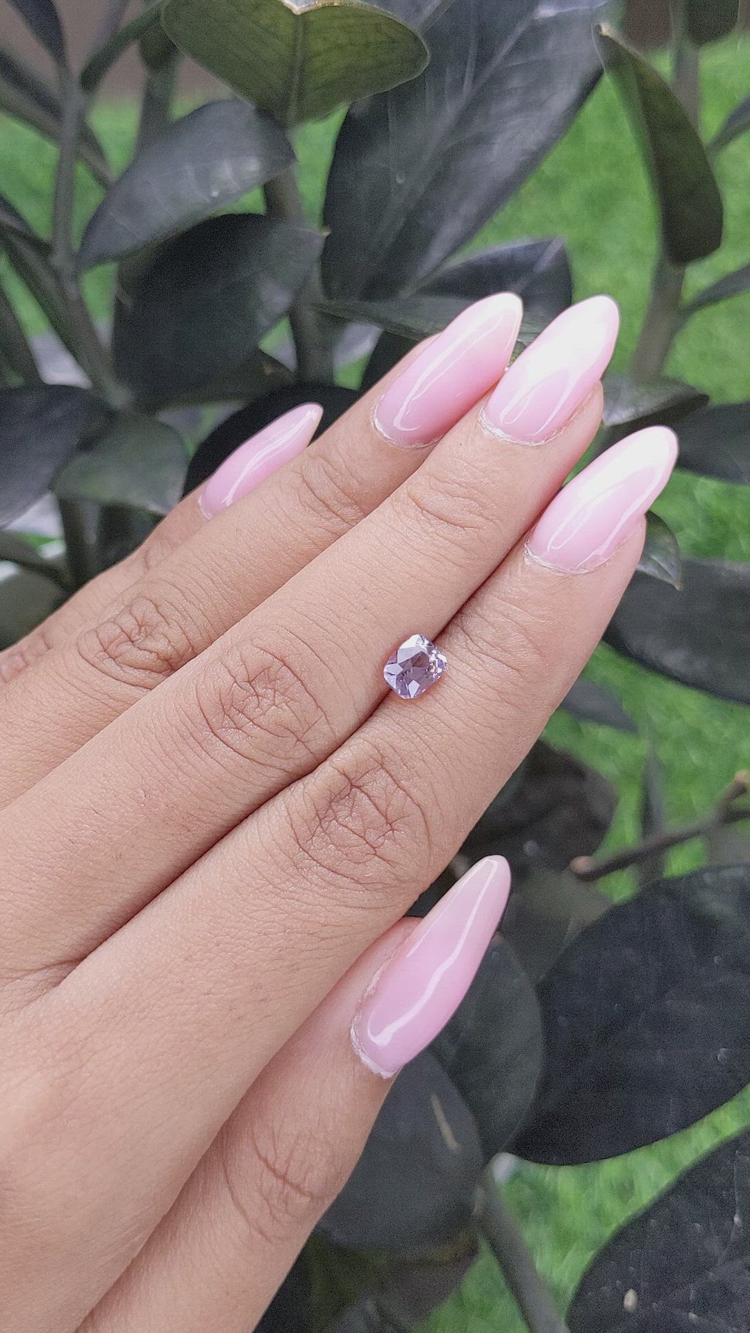 1.00 Ct. Spinel from Burma (Myanmar) Size Video