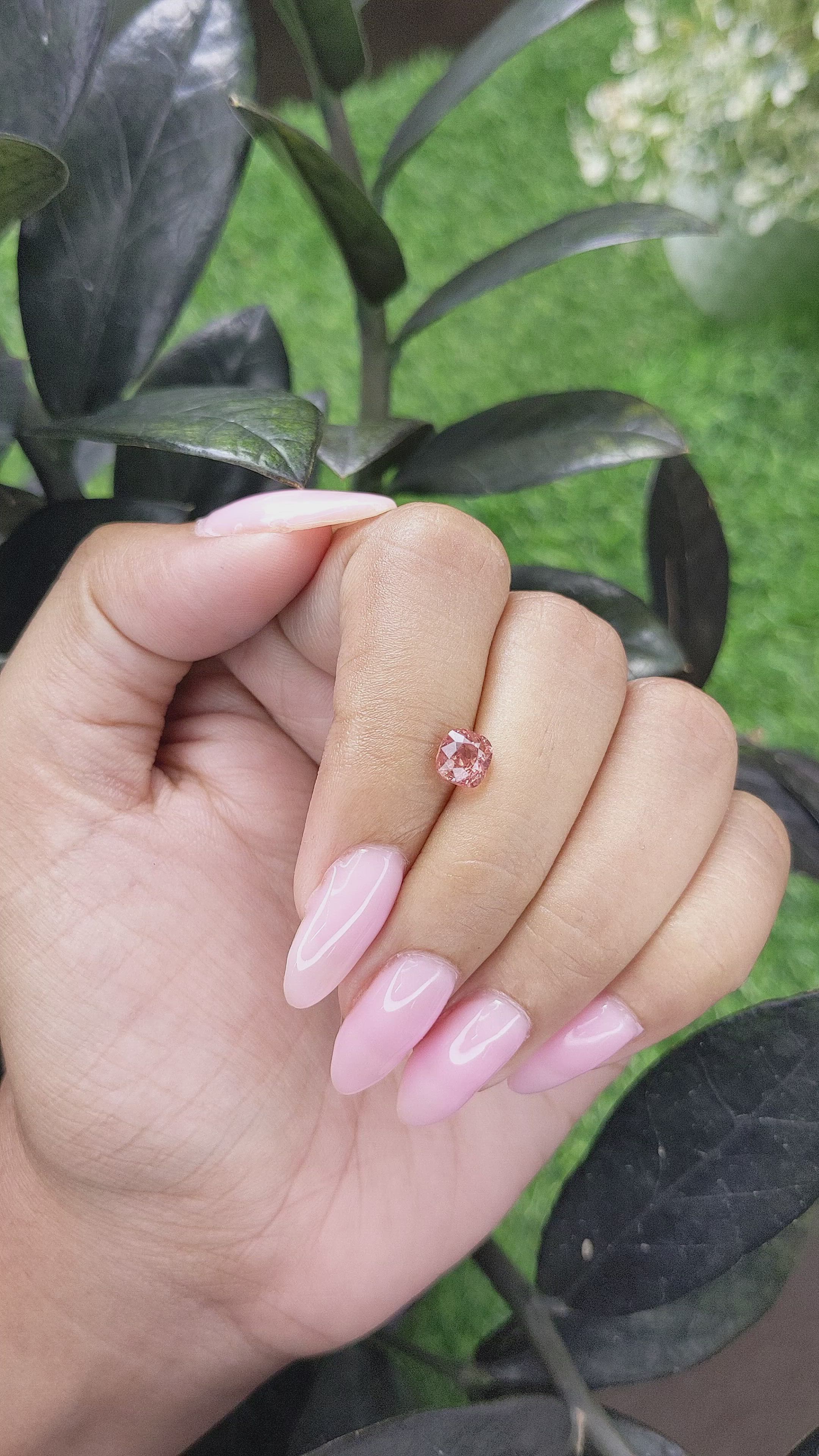 1.15 Ct. Spinel from Burma (Myanmar) Size Video
