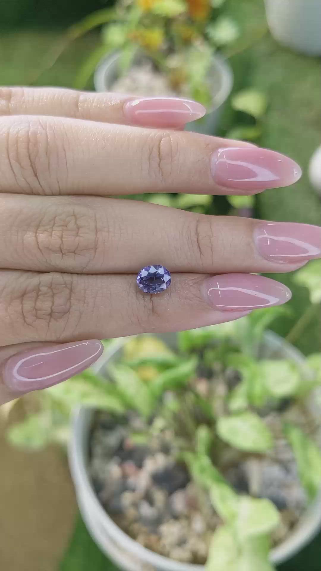 1.60 Ct. Spinel from Ceylon (Sri Lanka) Size Video