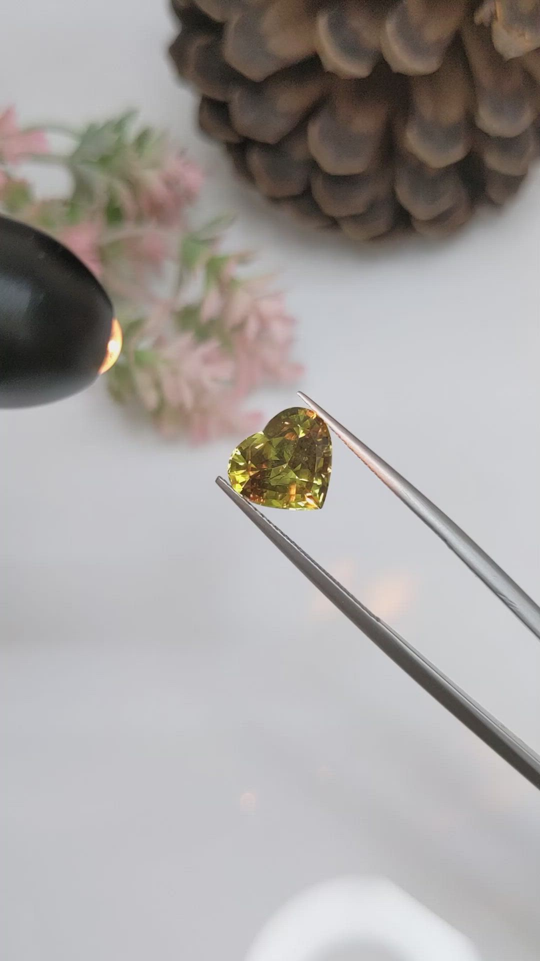 3.51 Ct. Alexandrite from Ceylon (Sri Lanka) Size Video