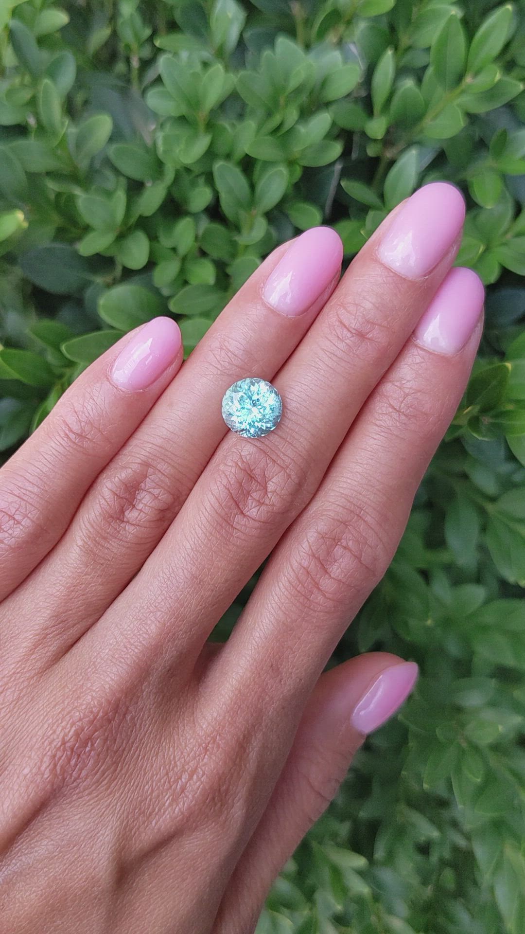 3.20 Ct. Paraiba Tourmaline from Mozambique Size Video