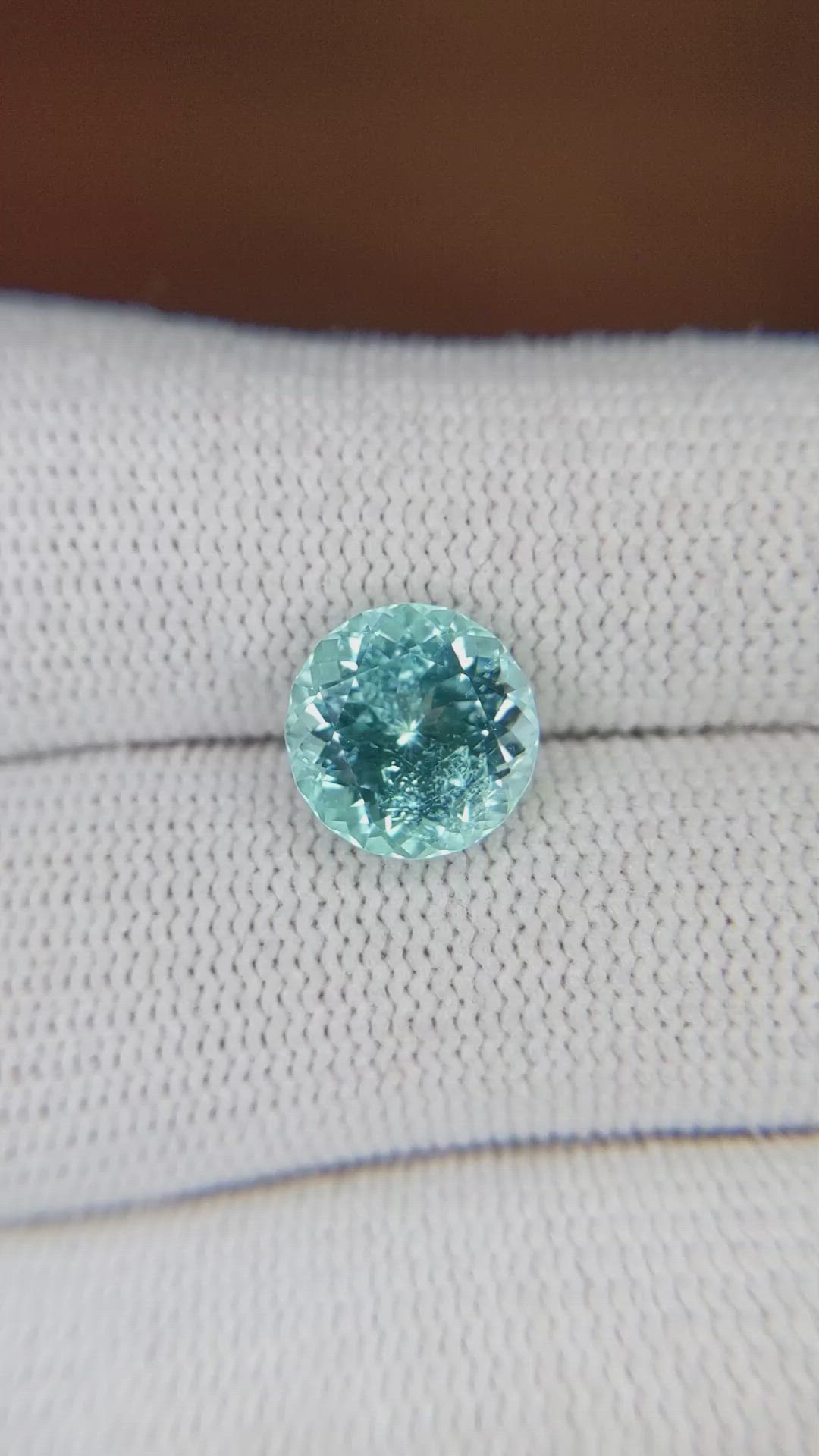 3.20 Ct. Paraiba Tourmaline from Mozambique Size Video