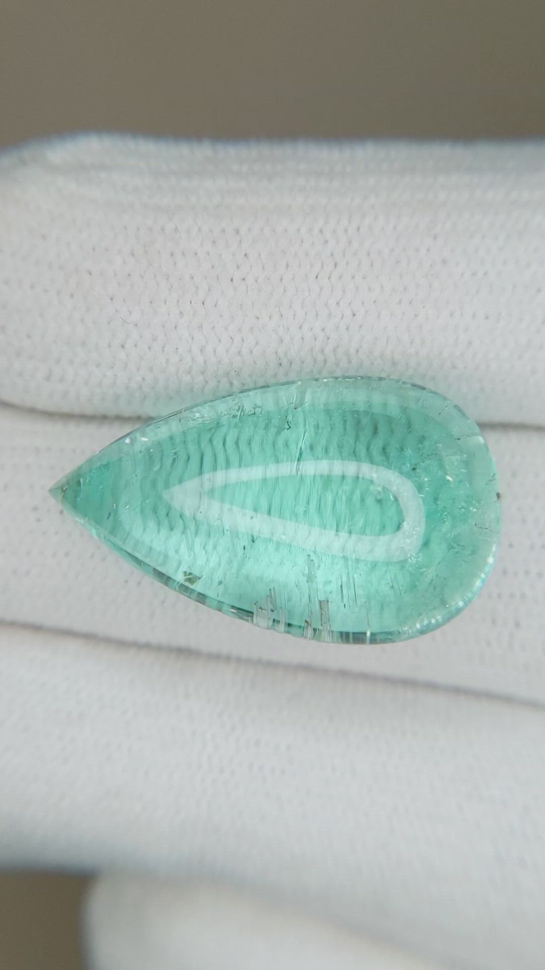 17.95 Ct. Cabochon Paraiba Tourmaline from Africa Size Video