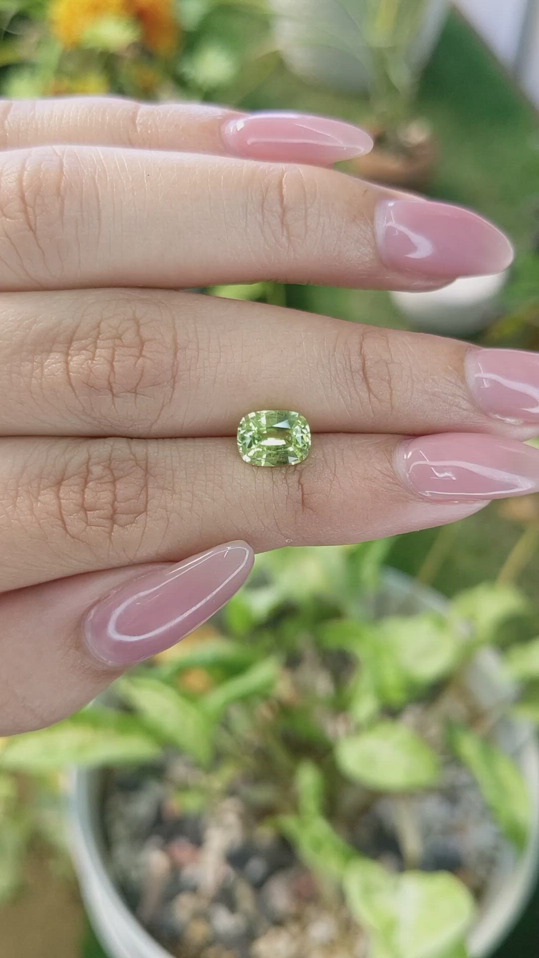 1.61 Ct. Chrysoberyl from Madagascar Size Video