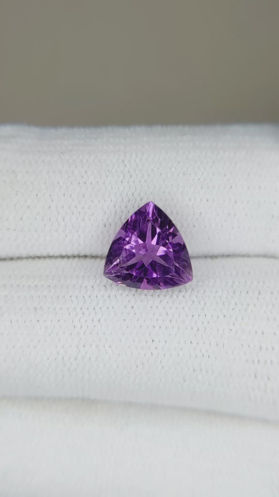 2.33 Ct. Amethyst from Brazil Size Video