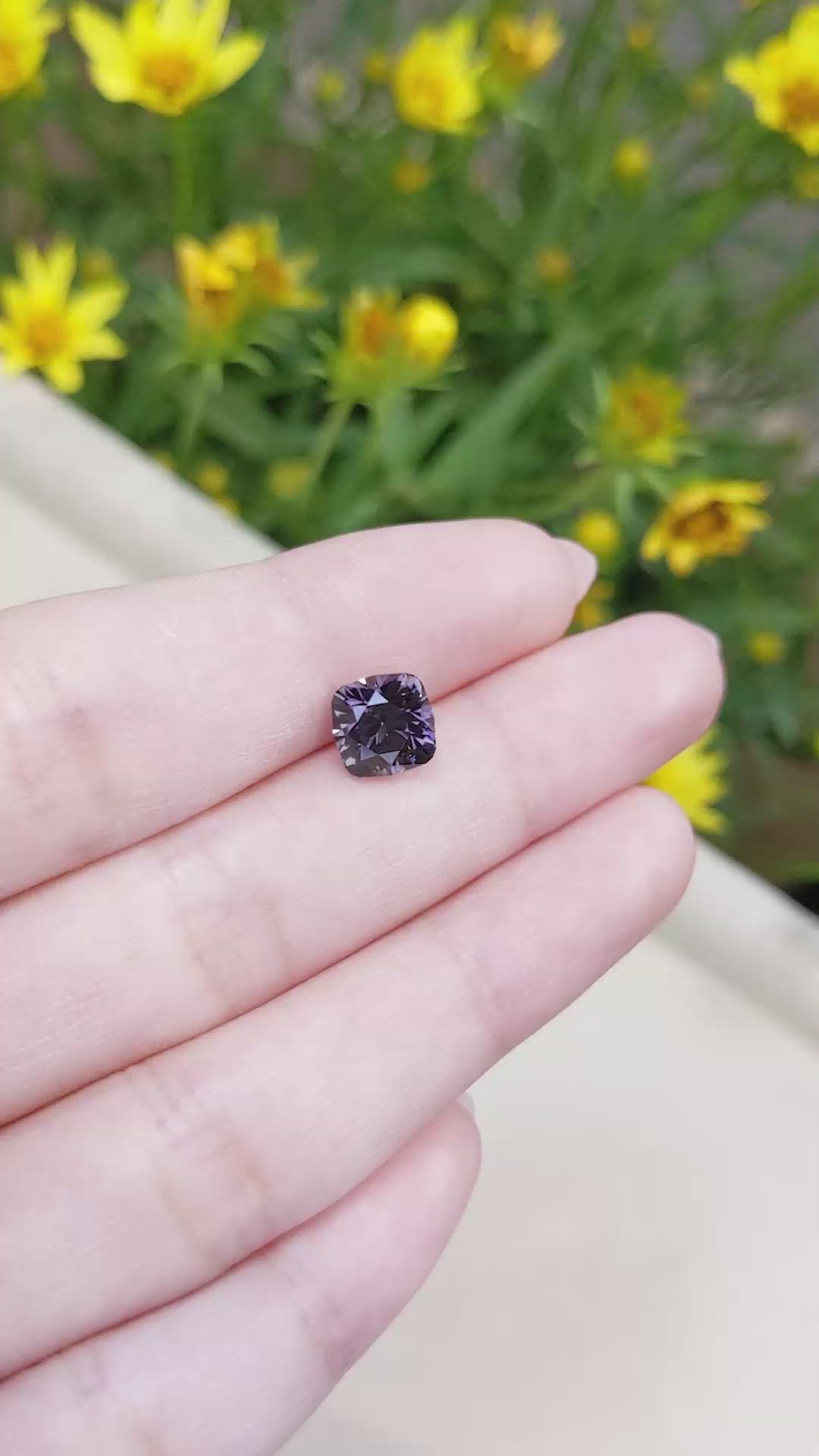 2.40 Ct. Spinel from Burma (Myanmar) Size Video