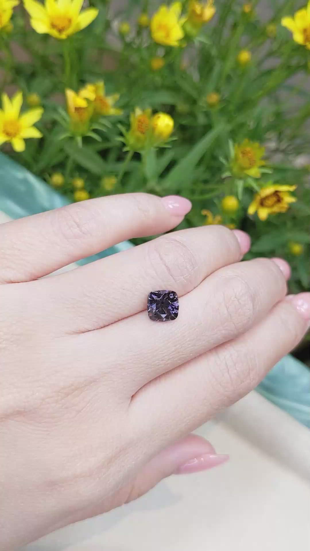 2.40 Ct. Spinel from Burma (Myanmar) Size Video