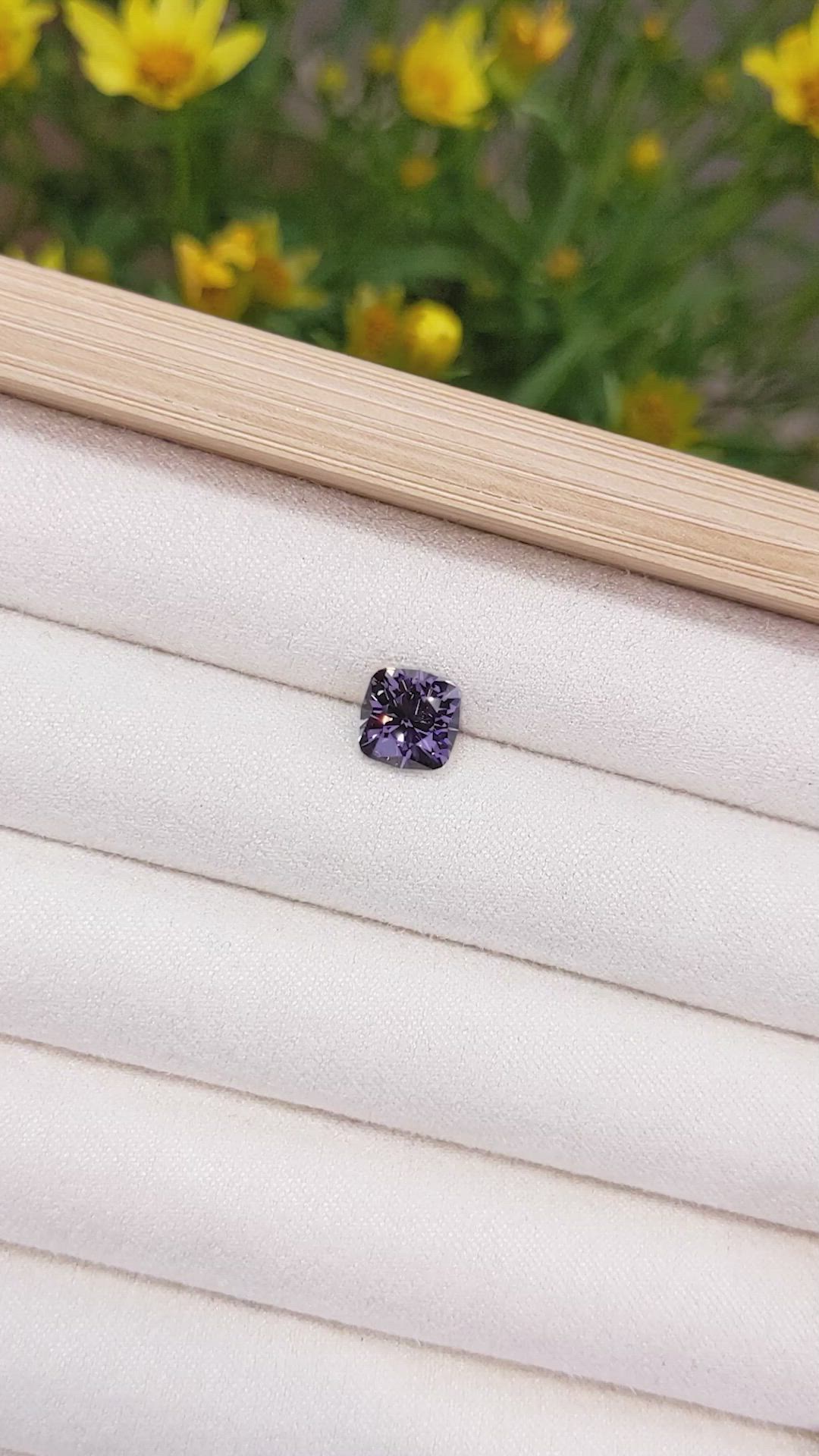 2.40 Ct. Spinel from Burma (Myanmar) Size Video