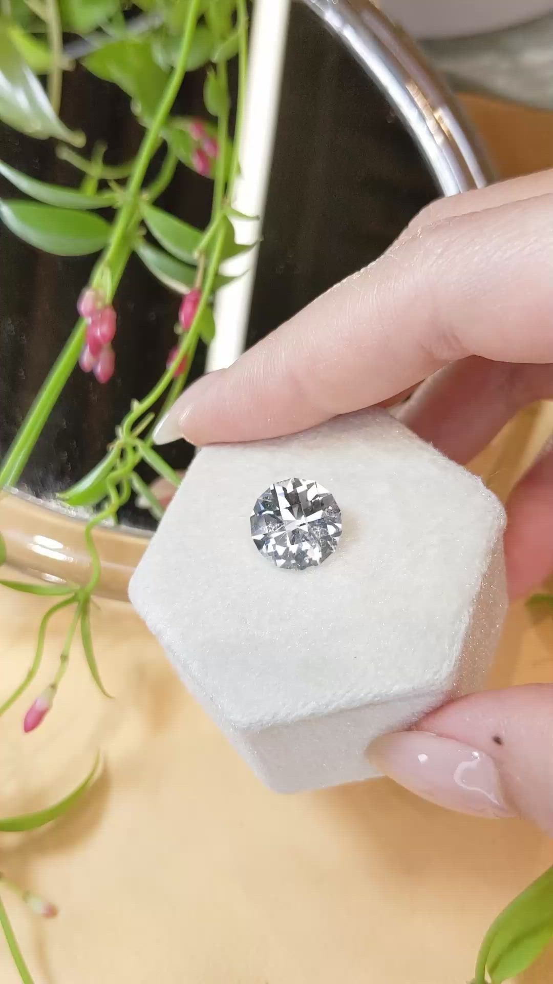 6.89 Ct. Topaz from Namibia Size Video