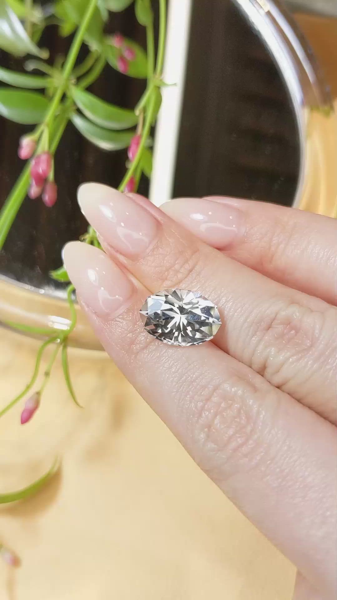 8.69 Ct. Topaz from Namibia Size Video